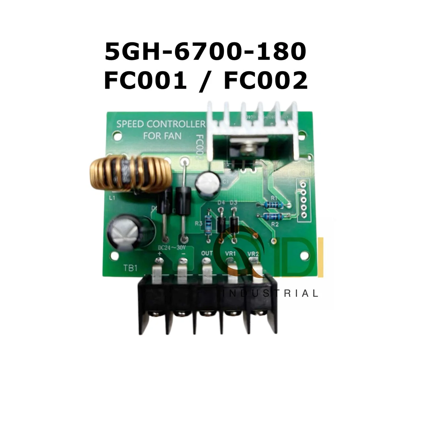 FC001 FC002 Fan Speed Controller Circuit Board 5GH-6700-180 for Komori Offset Printing Presses