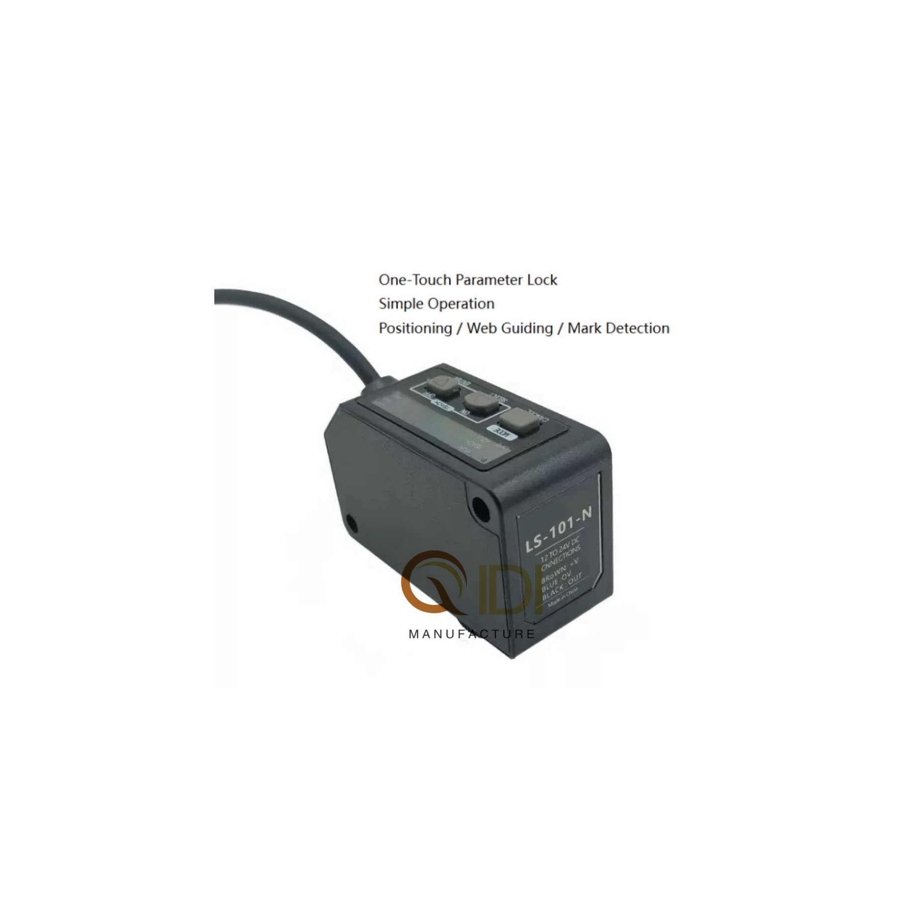 RGB color mark sensor for offset printing machines