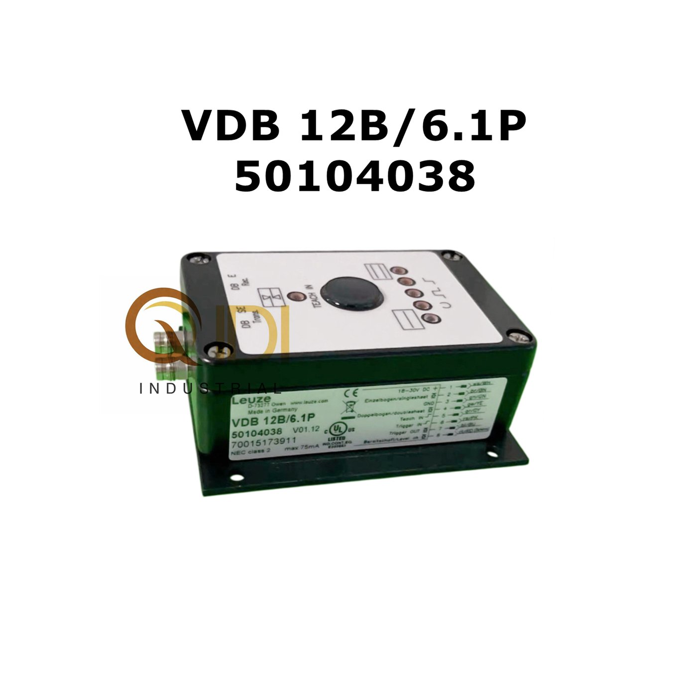 VDB 12B/6.1P double sheet sensor controller 50104038 for KBA offset printing presses