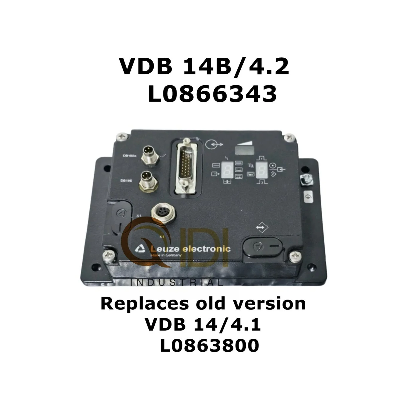 VDB 14B/4.2 L0866343 double sheet detector sensor replacing VDB 14/4.1 L0863800 for KBA offset printing presses