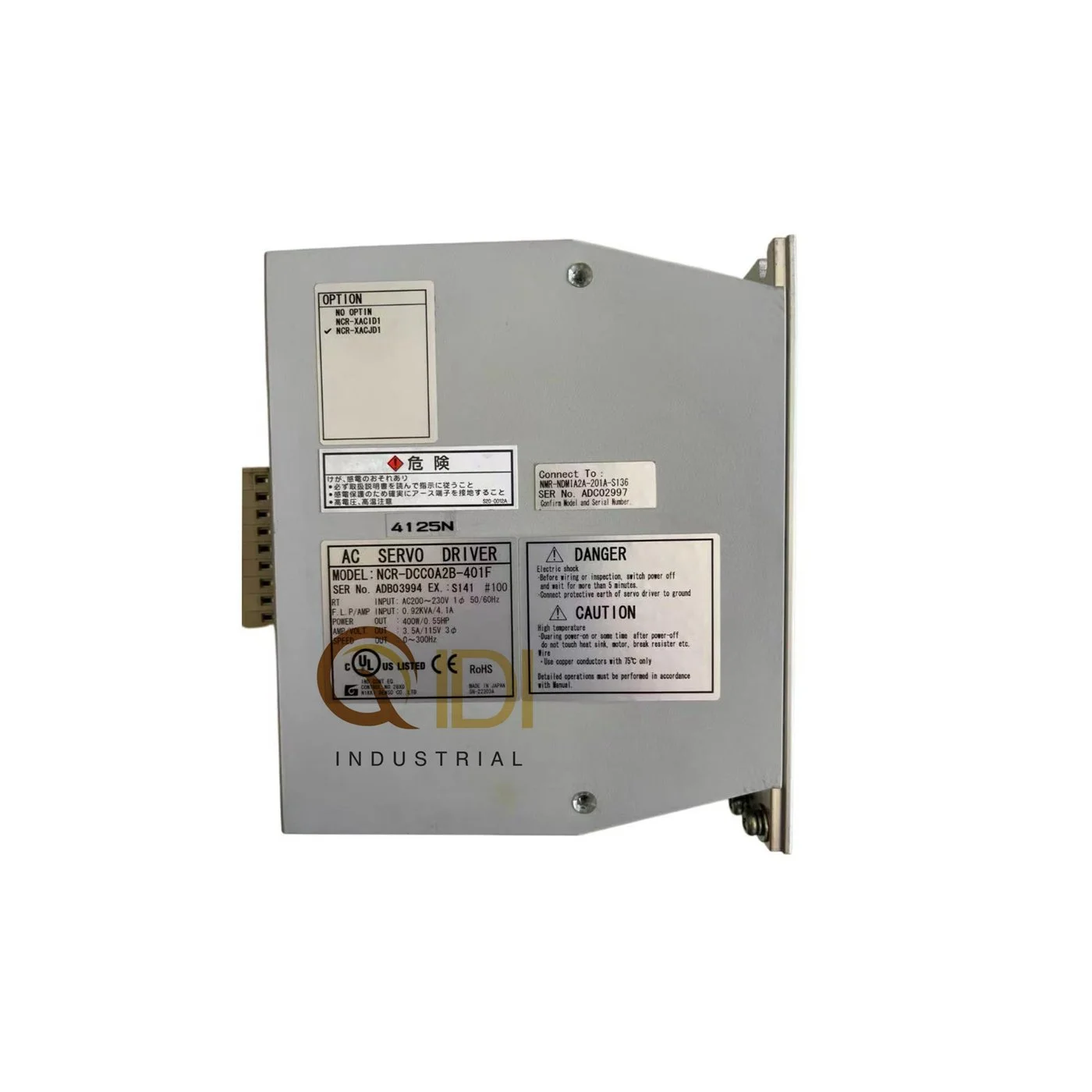 AC servo drive NCR-DCC0A2B-401F for offset printing press control systems