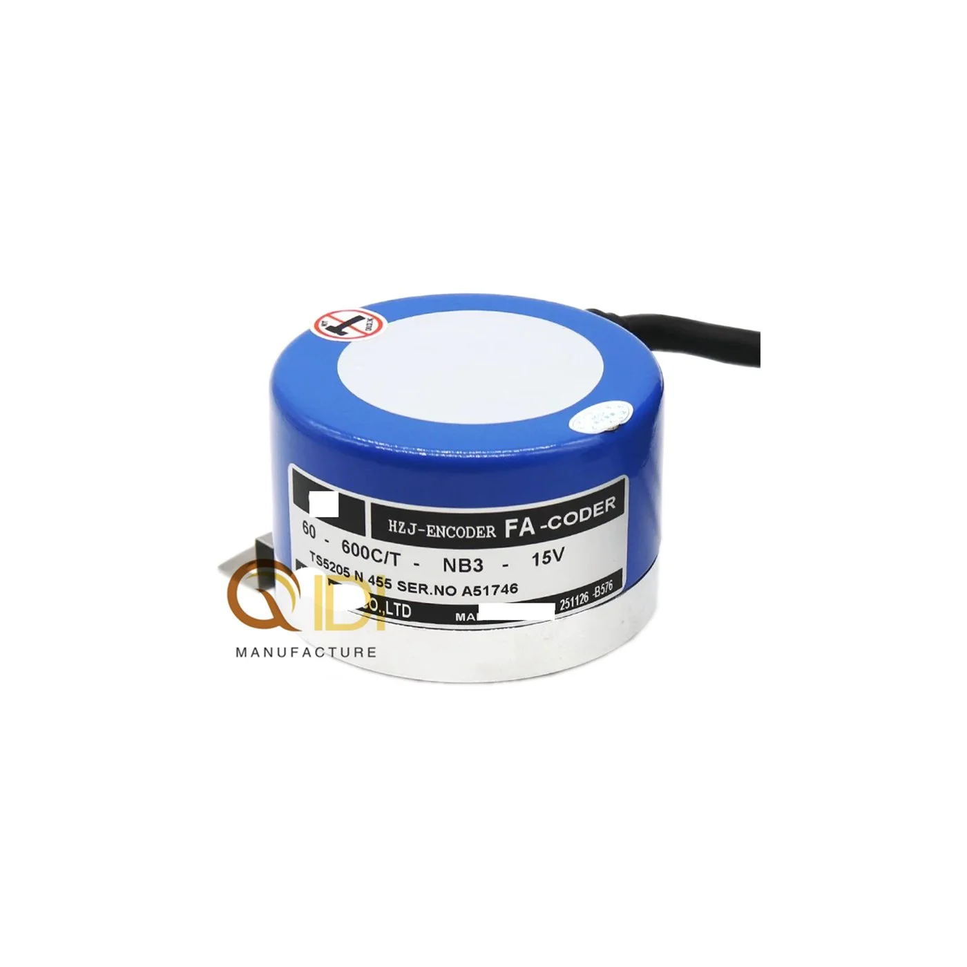 Incremental rotary encoder TS5205N455 60-600C/T-NB3-15V for Komori printing machines
