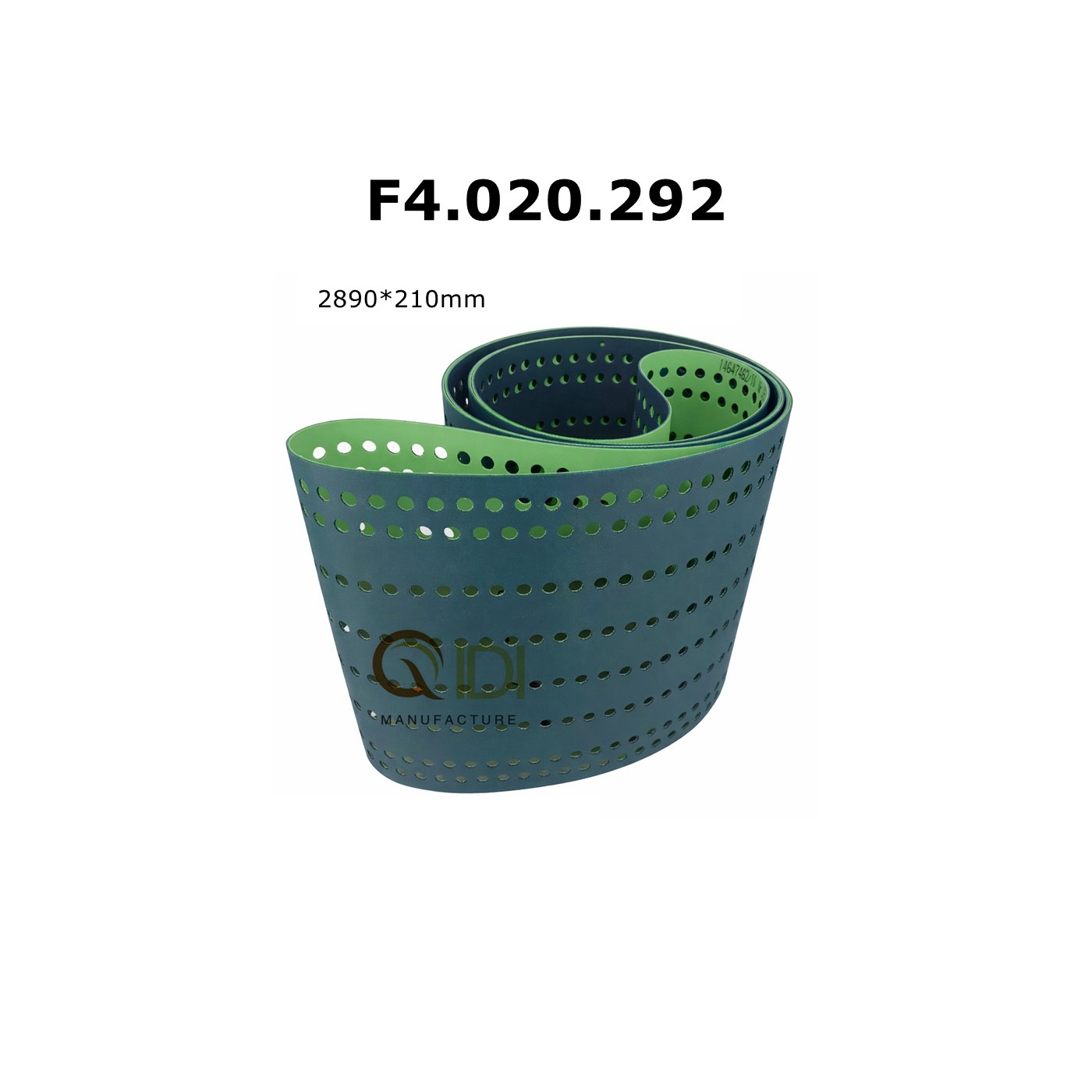 Feeder Vacuum Suction Belt F4.020.292 for Heidelberg CD102 XL105 Offset Printing Presses Size 2890*210mm