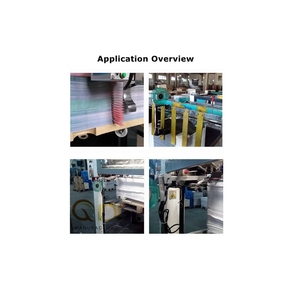 Automatic paper sheet counting marking inserting machine