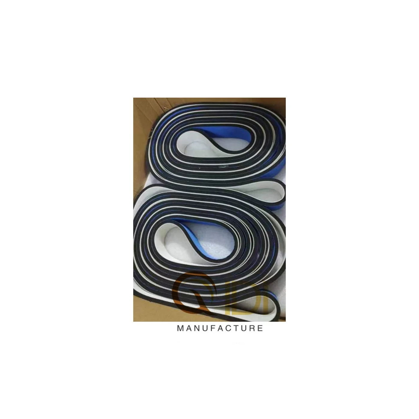 Industrial seamless sponge conveyor belt for precision conveying and transfer applications