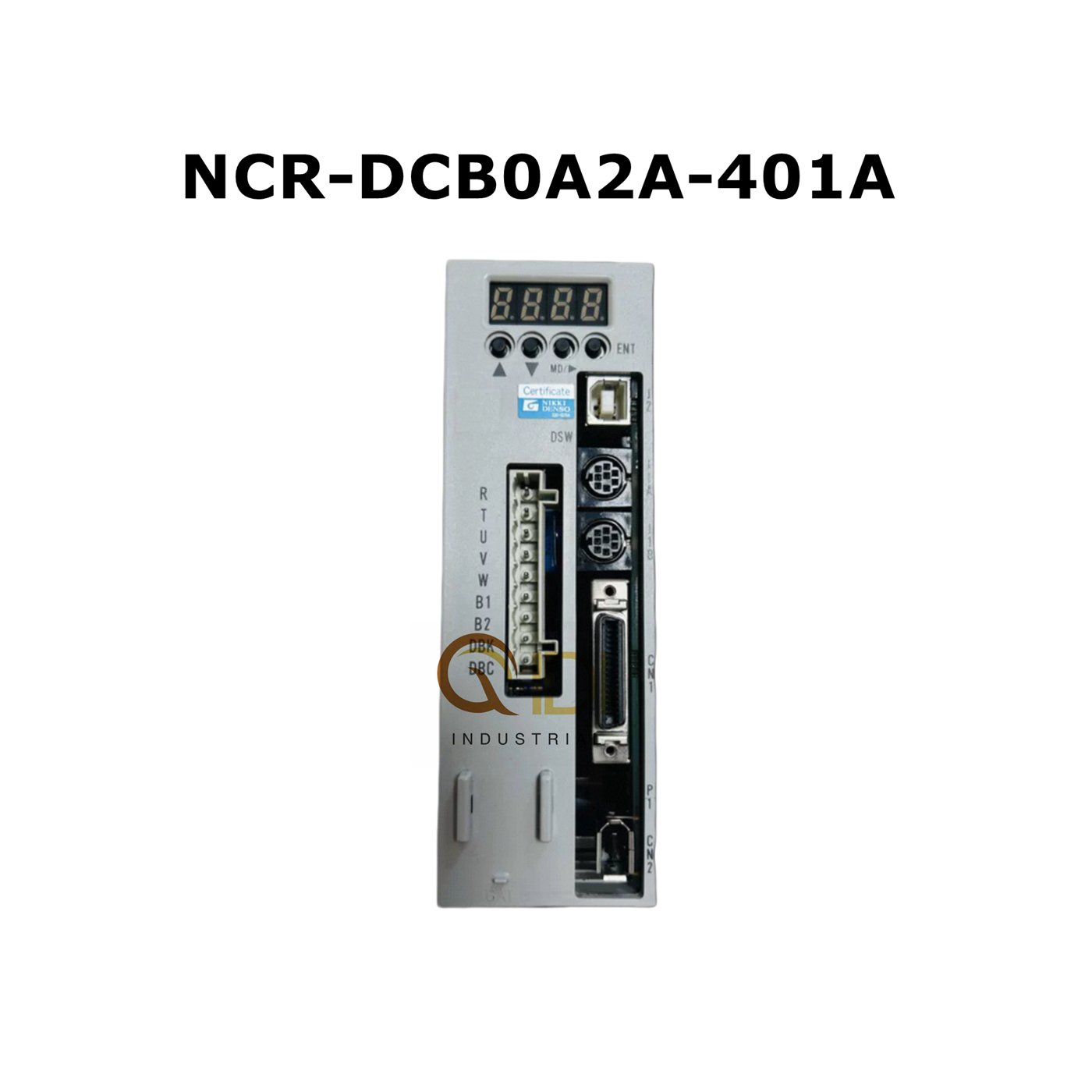 Servo drive NCR-DCB0A2A-401A for dampening and ink roller control on Komori offset printing presses