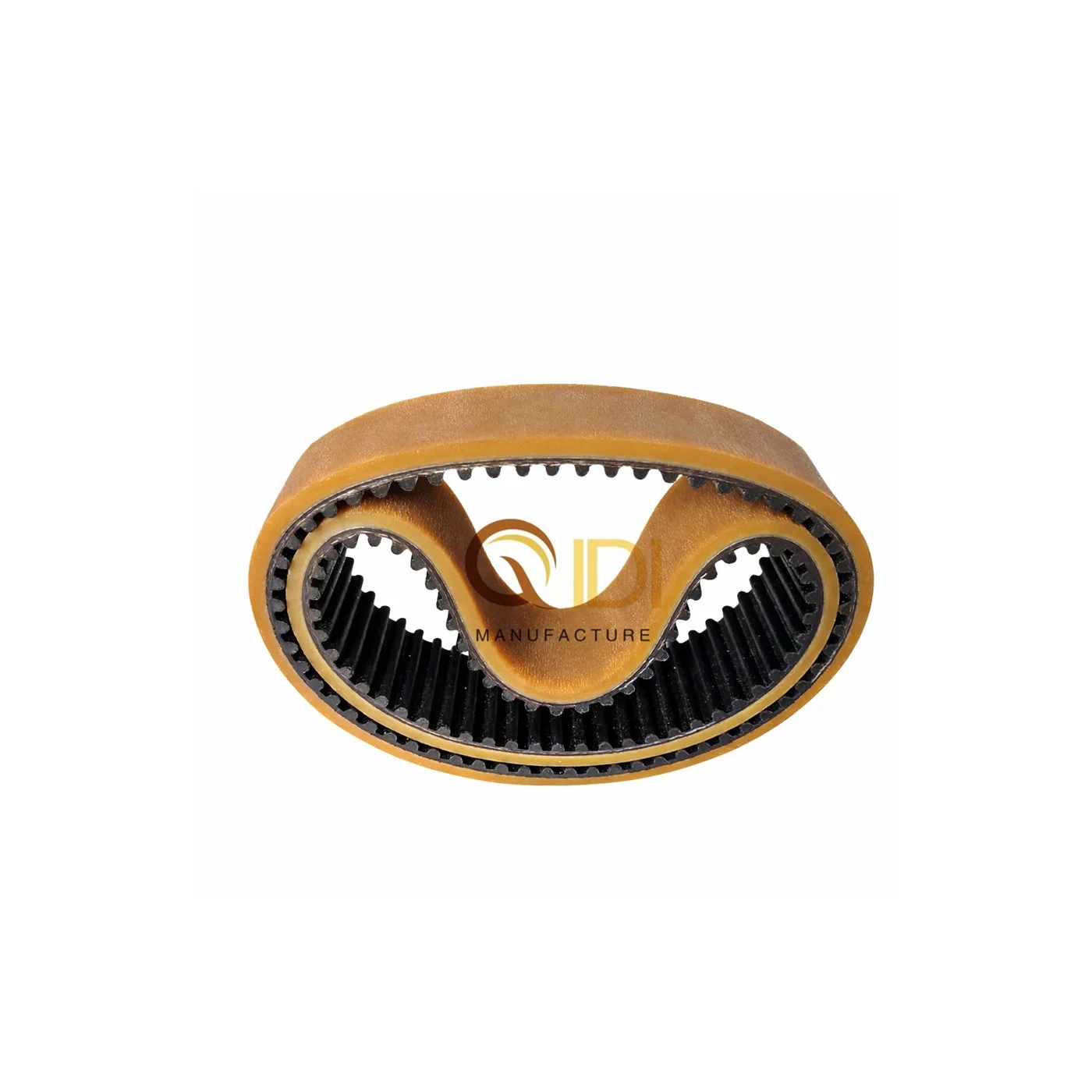 HTD 5M PU synchronous timing belt with wear resistant yellow backing