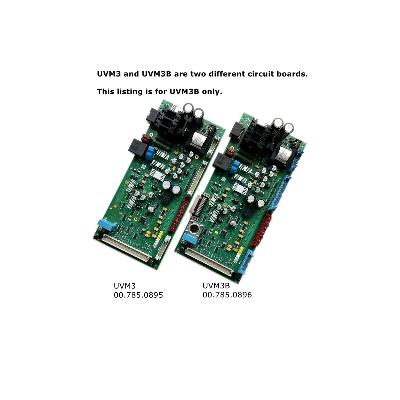 UVM3B circuit board 00.785.0896 / 00.785.1297 for Heidelberg SM74 and SM102 presses