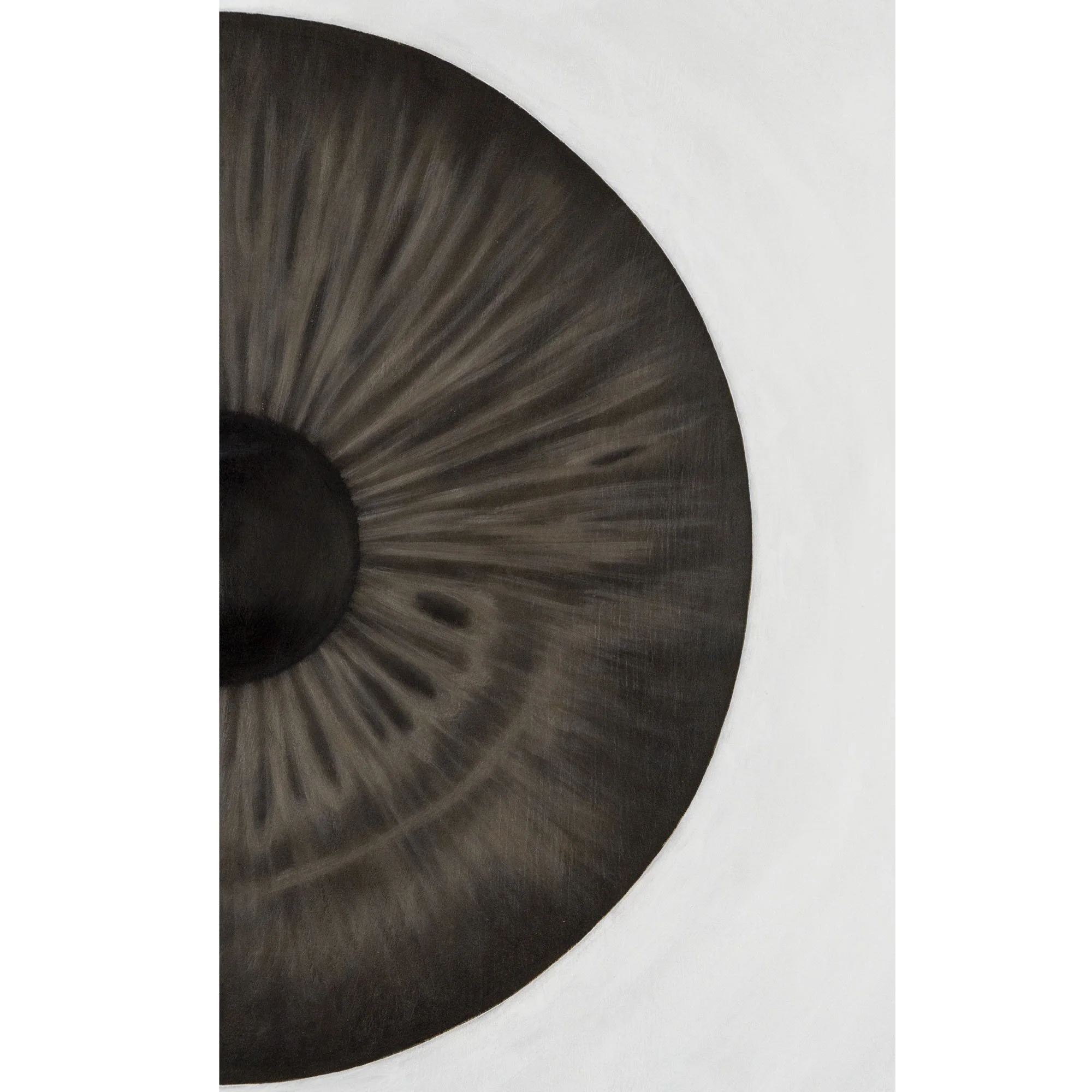 Dettaglio del quadro figurativo espressionista "Lingua lunga" dell'artista contemporaneo Manuel Capaccioli.