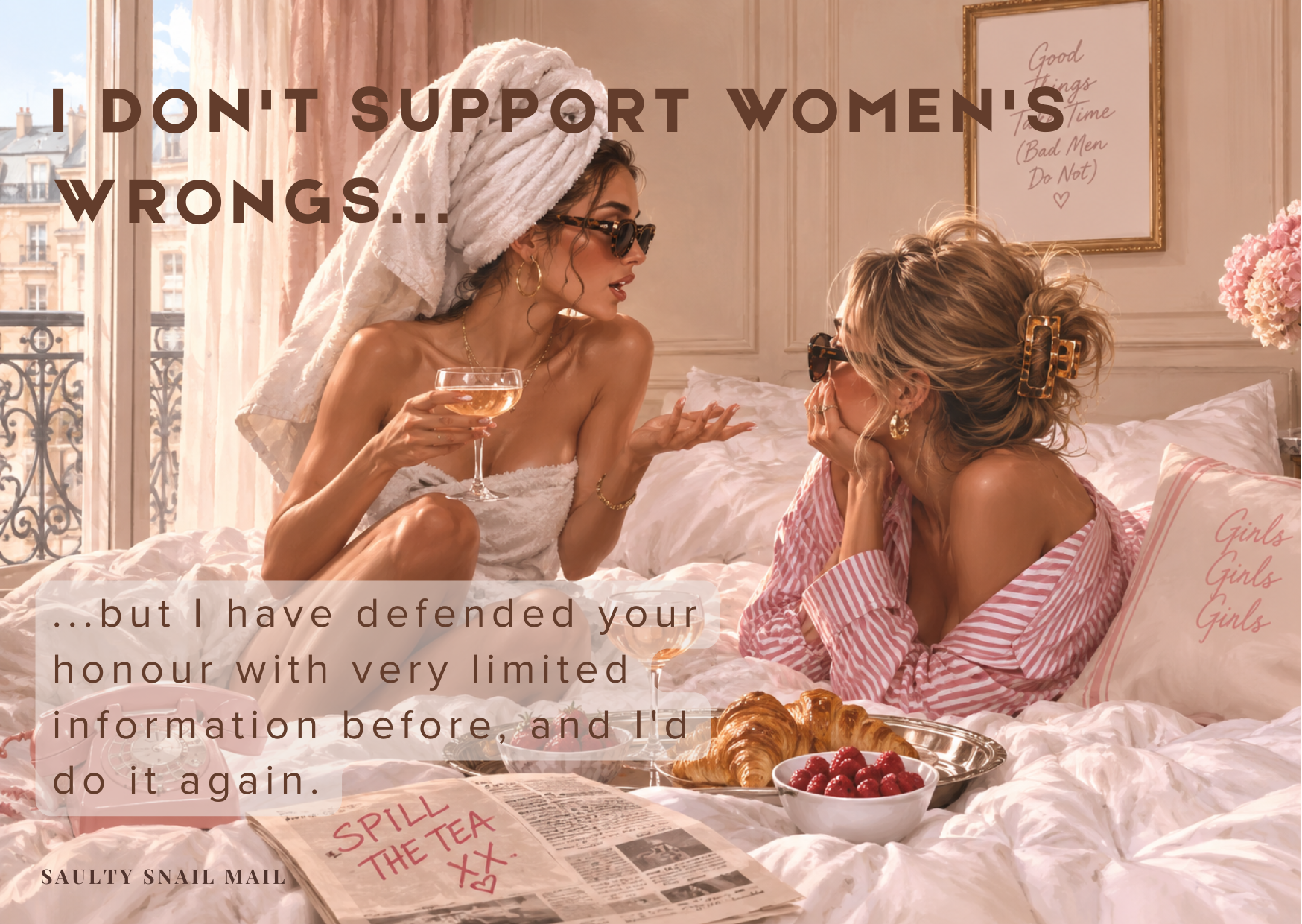 I Don't Support Women's Wrongs
