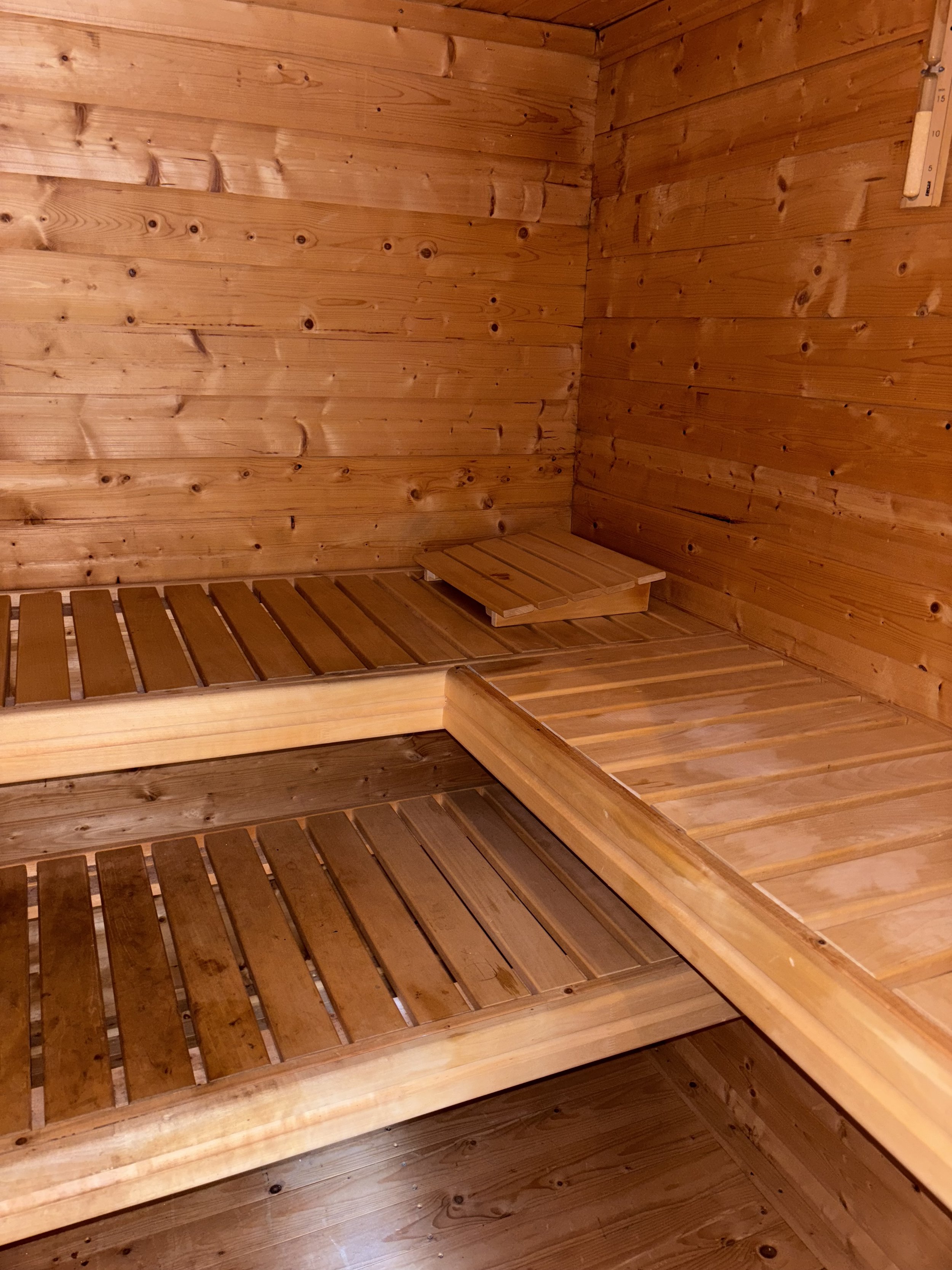 Garden Sauna interior