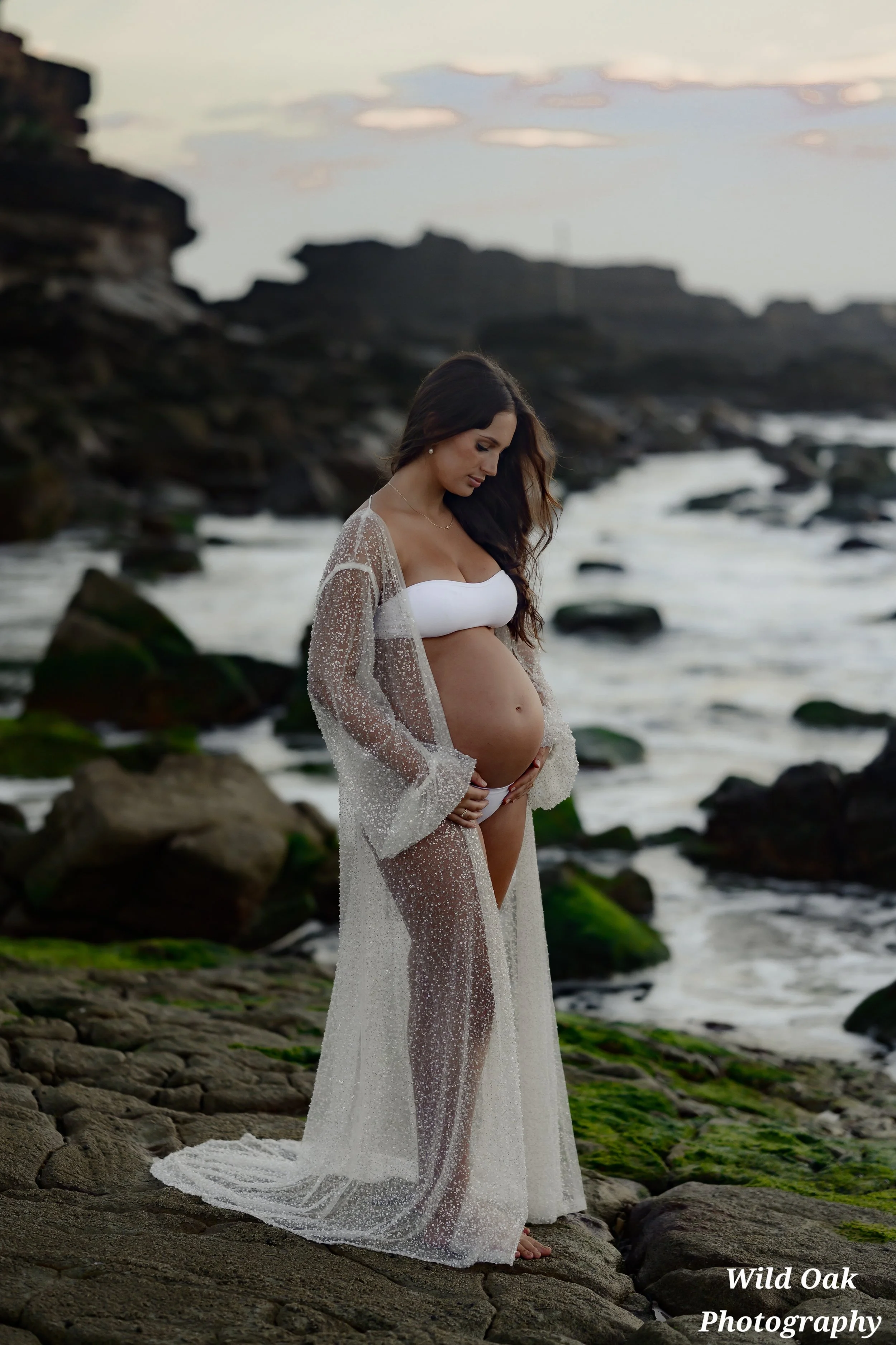 Athena Sequin Beaded Robe