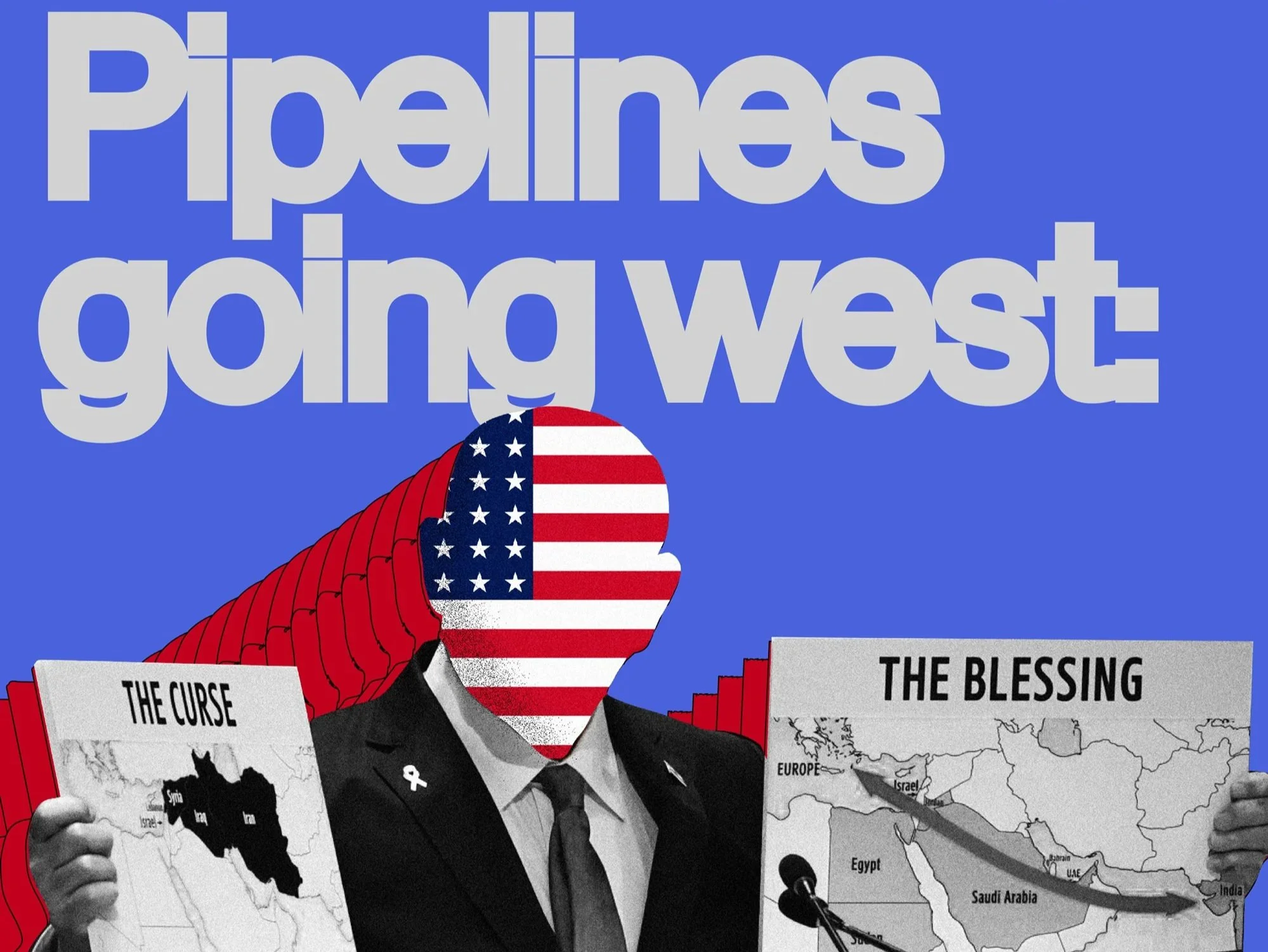 Pipelines going West