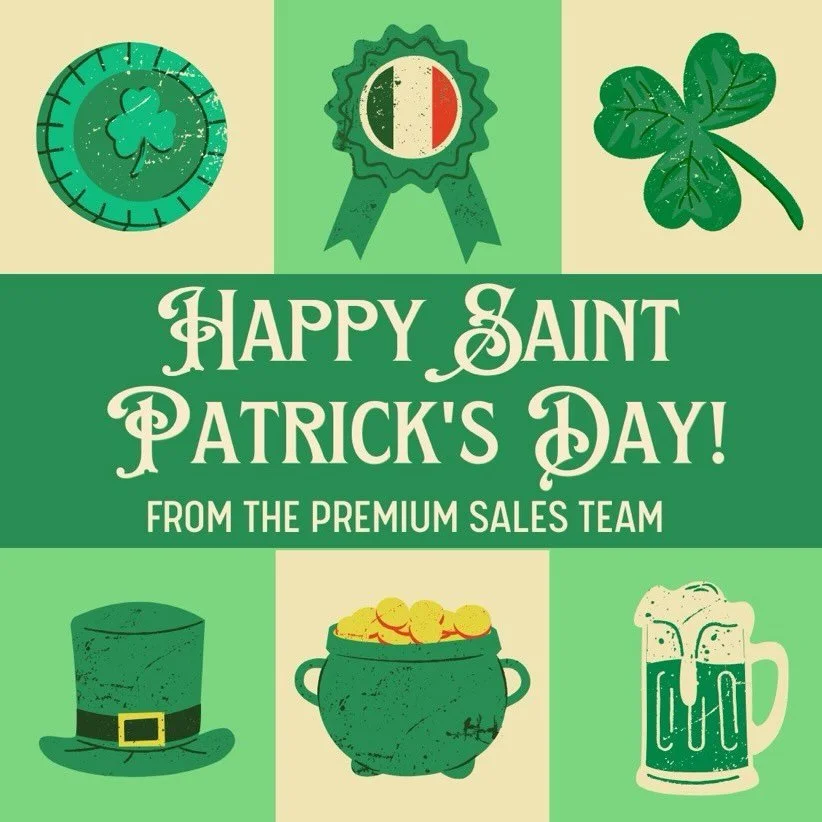 Happy St. Patrick&rsquo;s Day! 🍀

Wishing everyone a day full of good vibes, a bit of luck, and plenty to celebrate. 💚

#goodvibes #bitofluck #stpatricksday #premiumsales #salestraining trainingacademy