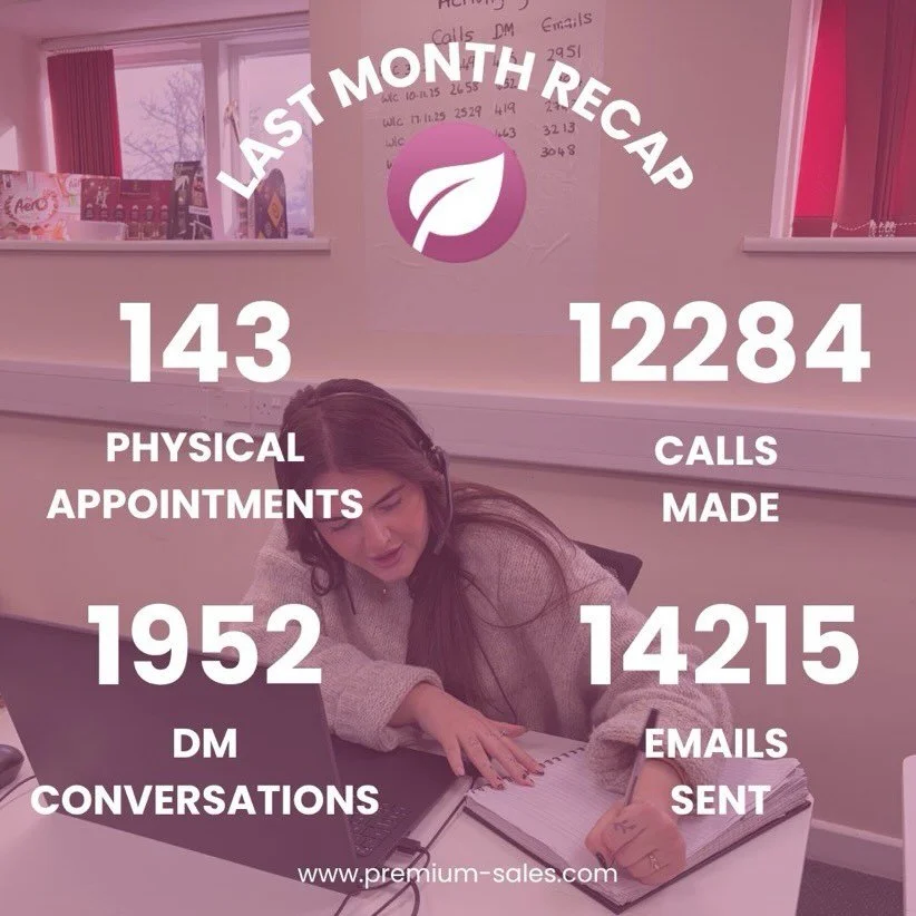 What a month 👀

☎️ Calls made

 📩 Emails sent

 🤝 Appointments booked

 🎯 Real conversations with decision makers

All about consistency and showing up every day.

 Let&rsquo;s go again 🔥

#Salesteam #businessdevelopment #ConsistencyisKey #Premi