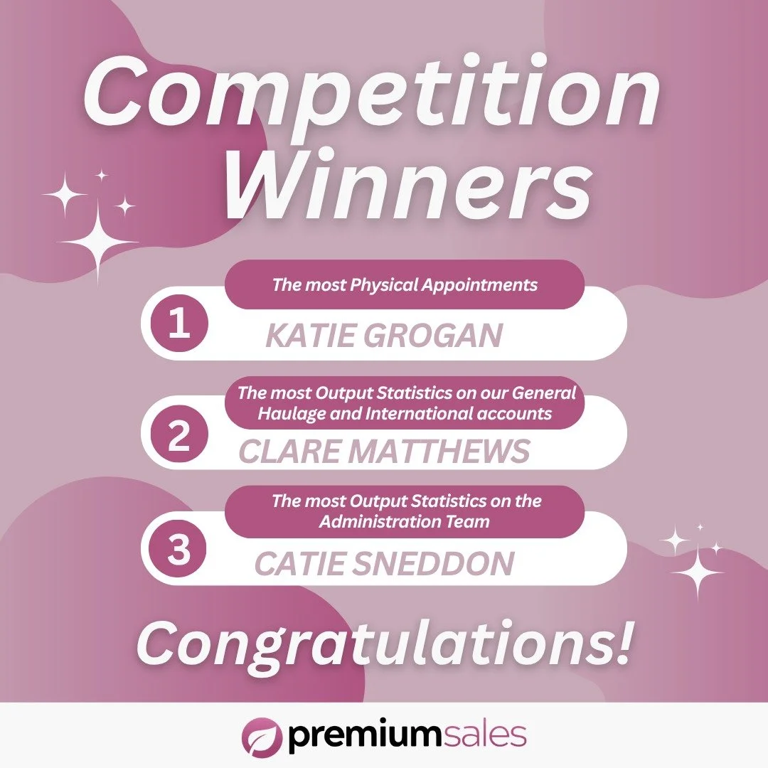 🐣✨ Easter Incentive Winners ✨🐣

A huge congratulations to our Pod Members who smashed our Easter Incentive! Here are our winners:

🏆 Top Output Statistics (Administration Pod) - Catie Sneddon.
📅 Most Physical Appointments &ndash; Katie Grogan.
🚛