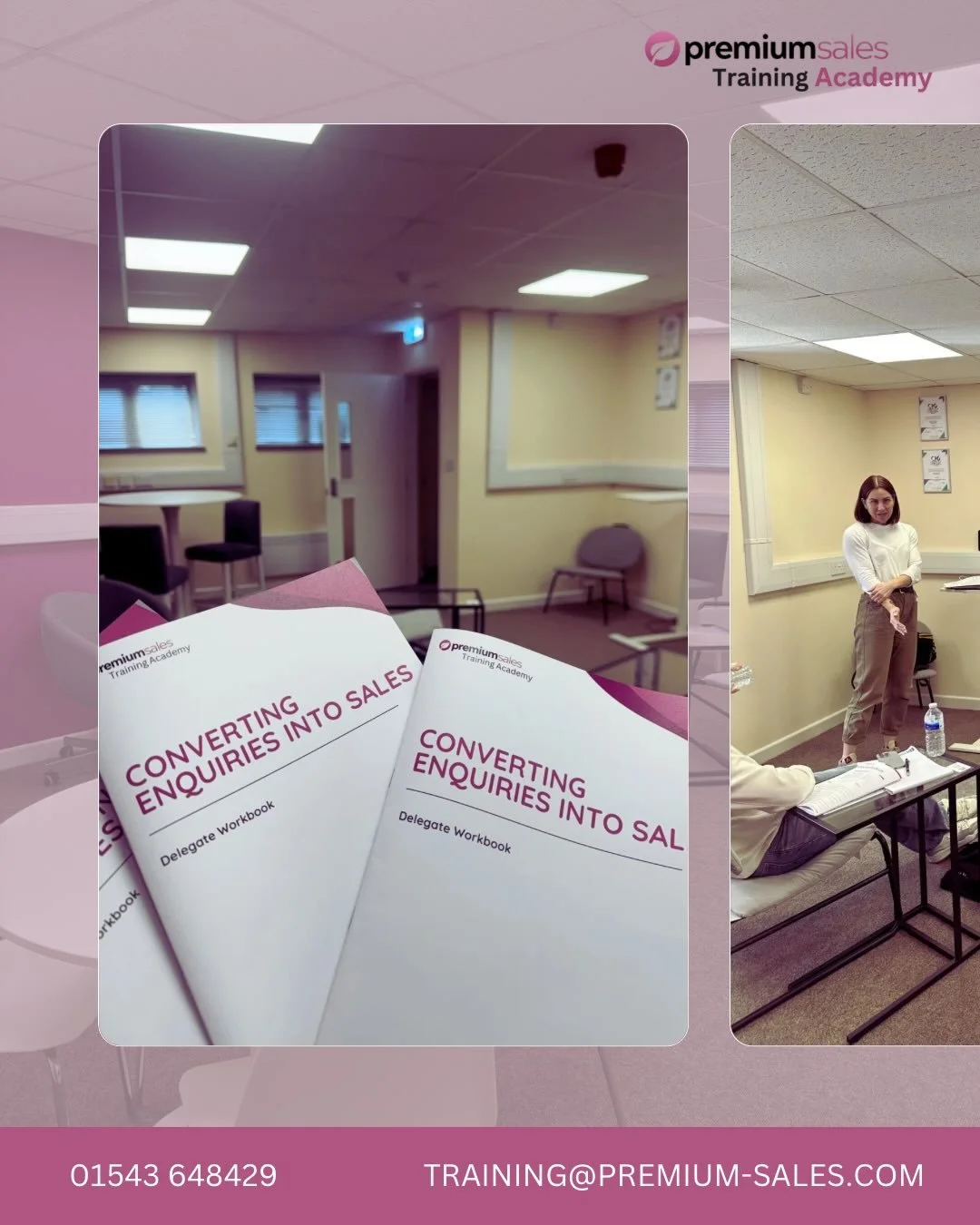 Another successful training day at our Training Academy delivering our Converting Enquiries into Sales course 👏

It was fantastic to receive such wonderful feedback from attendees, with comments describing the course as educational, insightful, and 