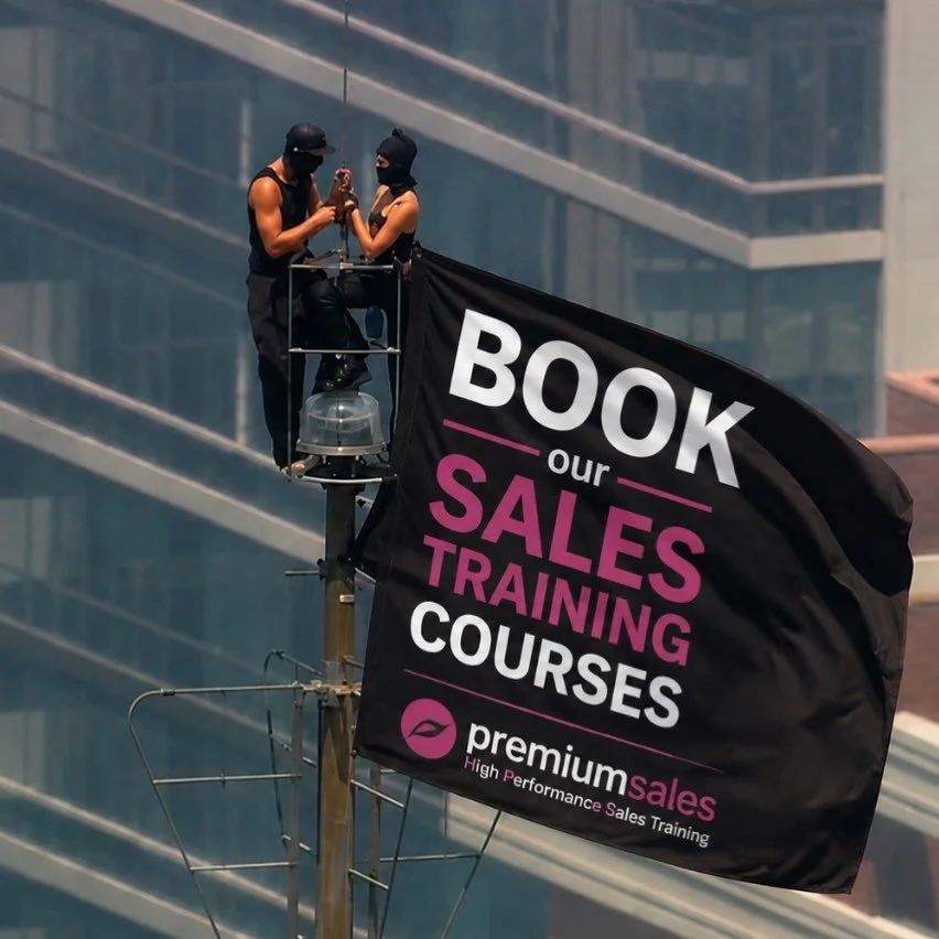 🚨 BREAKING NEWS 🚨

The mystery behind the couple climbing the Empire State Building has finally been solved...

Rumour has it they&rsquo;d just completed a Premium Sales course and couldn&rsquo;t wait to tell the world. 🚩😂

If this isn&rsquo;t yo