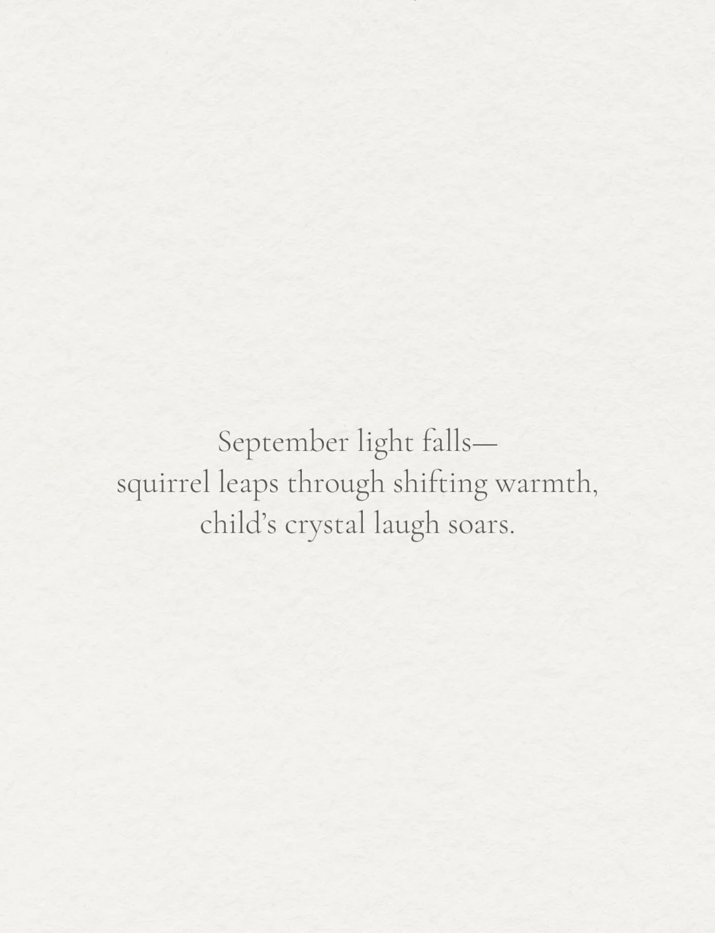 Week 35

I can belong now to myself
And shining spread my inner light
Into the dark of space and time.
Toward sleep is urging all creation,
But inmost soul must stay awake
And carry wakefully sun&rsquo;s glowing
Into the winter&rsquo;s icy flowing.
 
