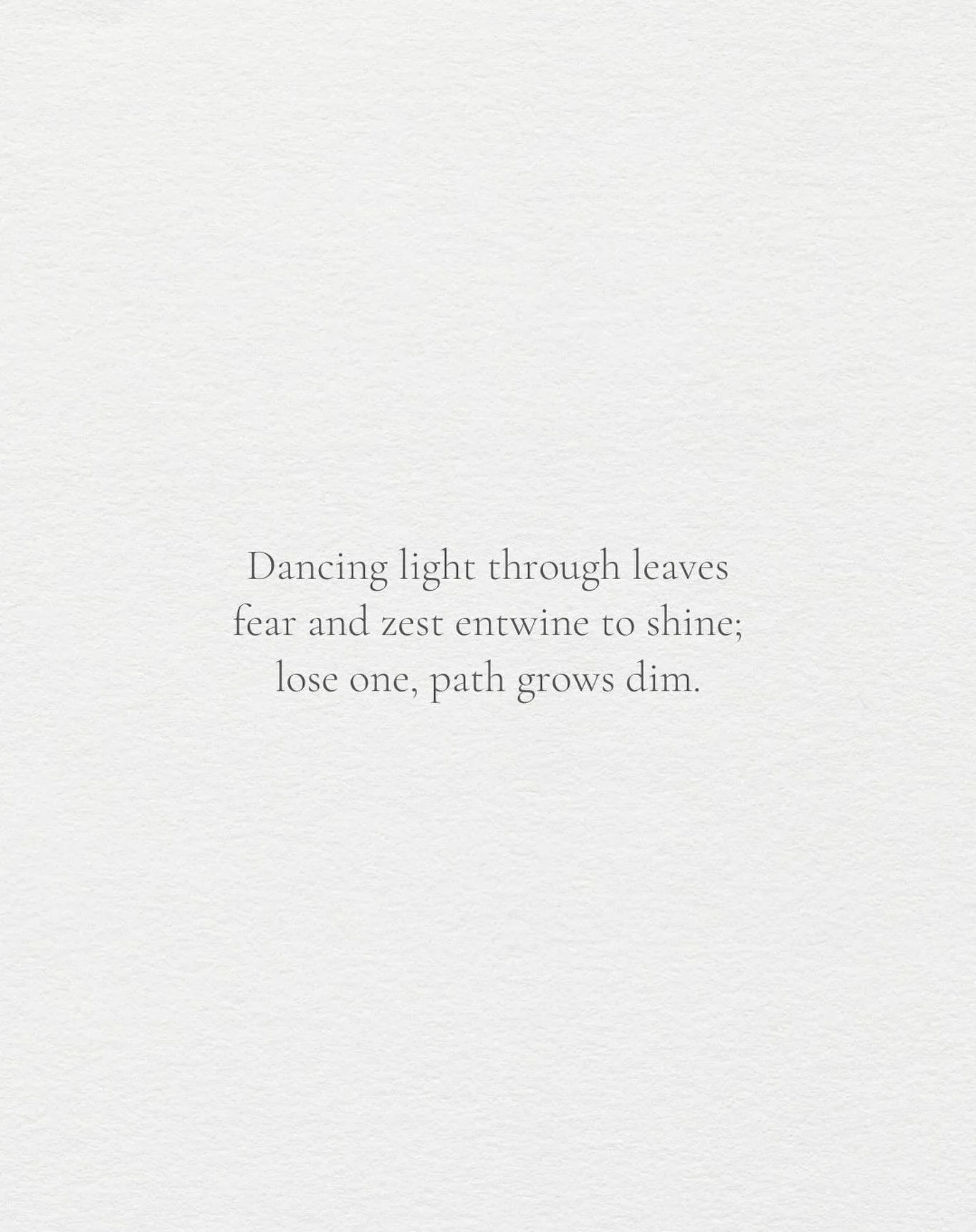 .

32nd Week

I feel my own force, bearing fruit
And gaining strength to give me to the world.
My inmost being I feel charged with power
To turn with clearer insight
Toward the weaving of life&rsquo;s destiny.
 
Ich f&uuml;hle fruchtend eigne Kraft
S