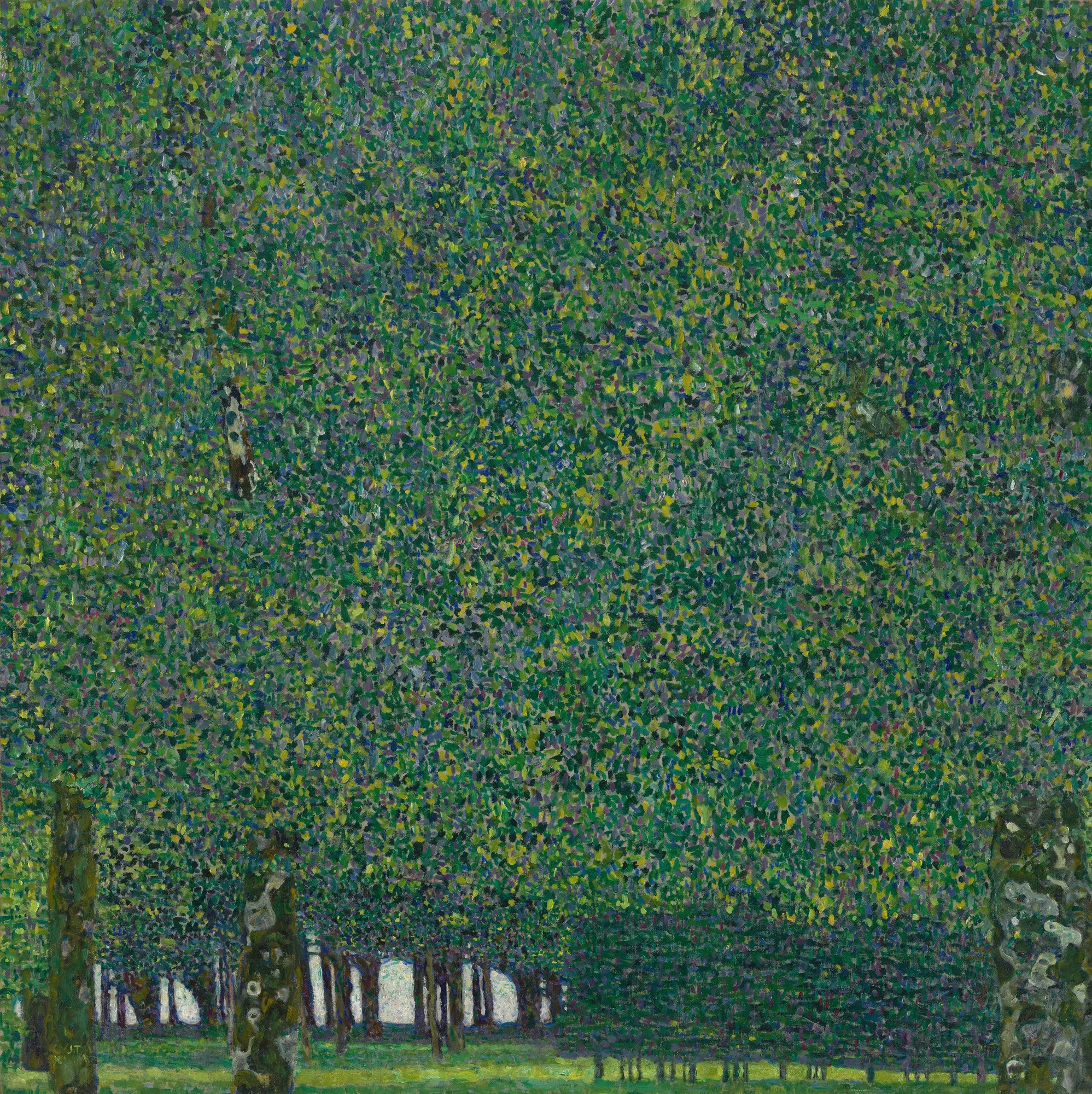 Gustav Klimt Park  1911 wikimedia commons