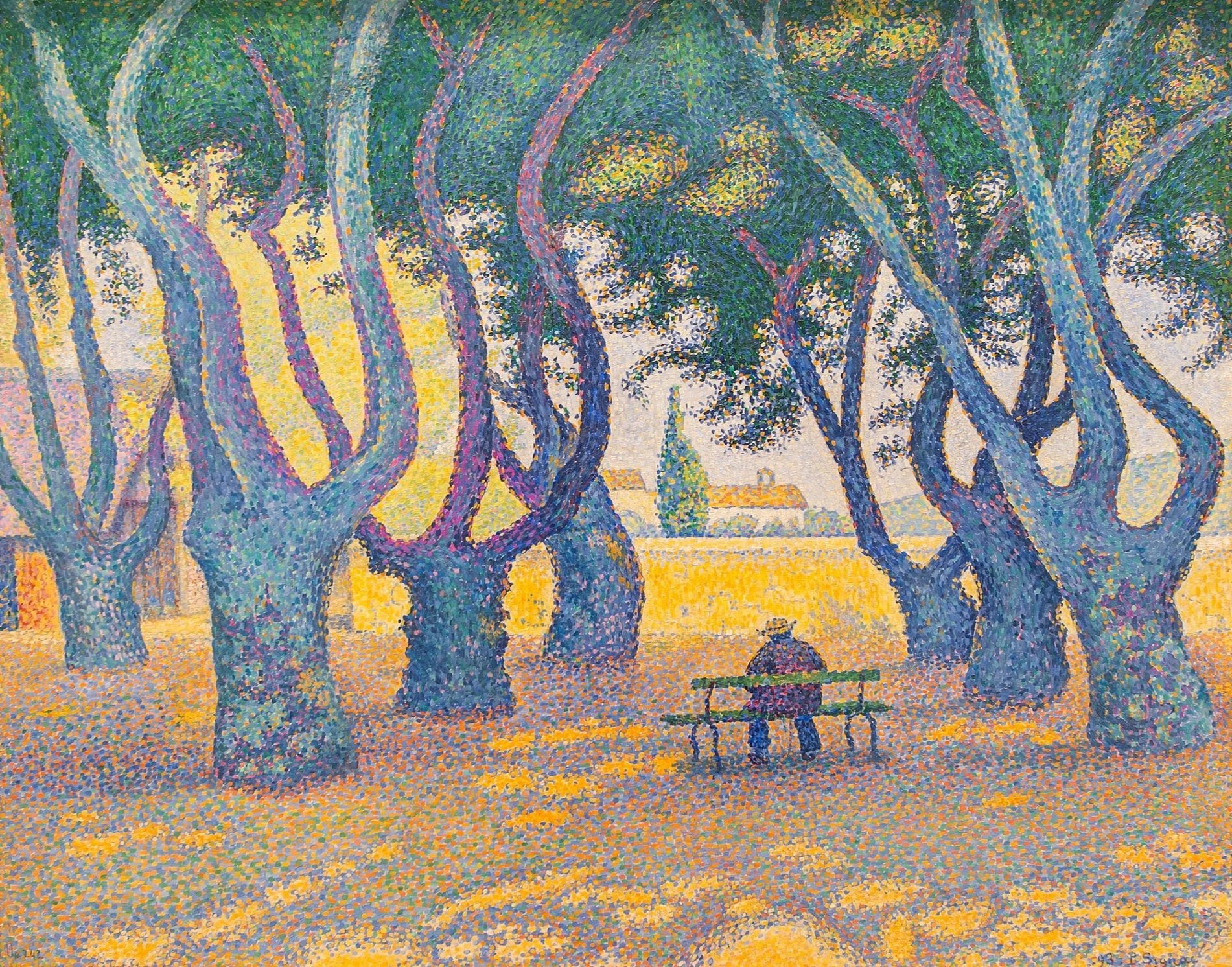 Paul Signac - The Bonaventure Pine- 1893 - Museum Barberini, Potsdam