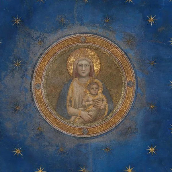 Giotto, cielo stellato, volta della Cappella degli Scrovegni, Padova.