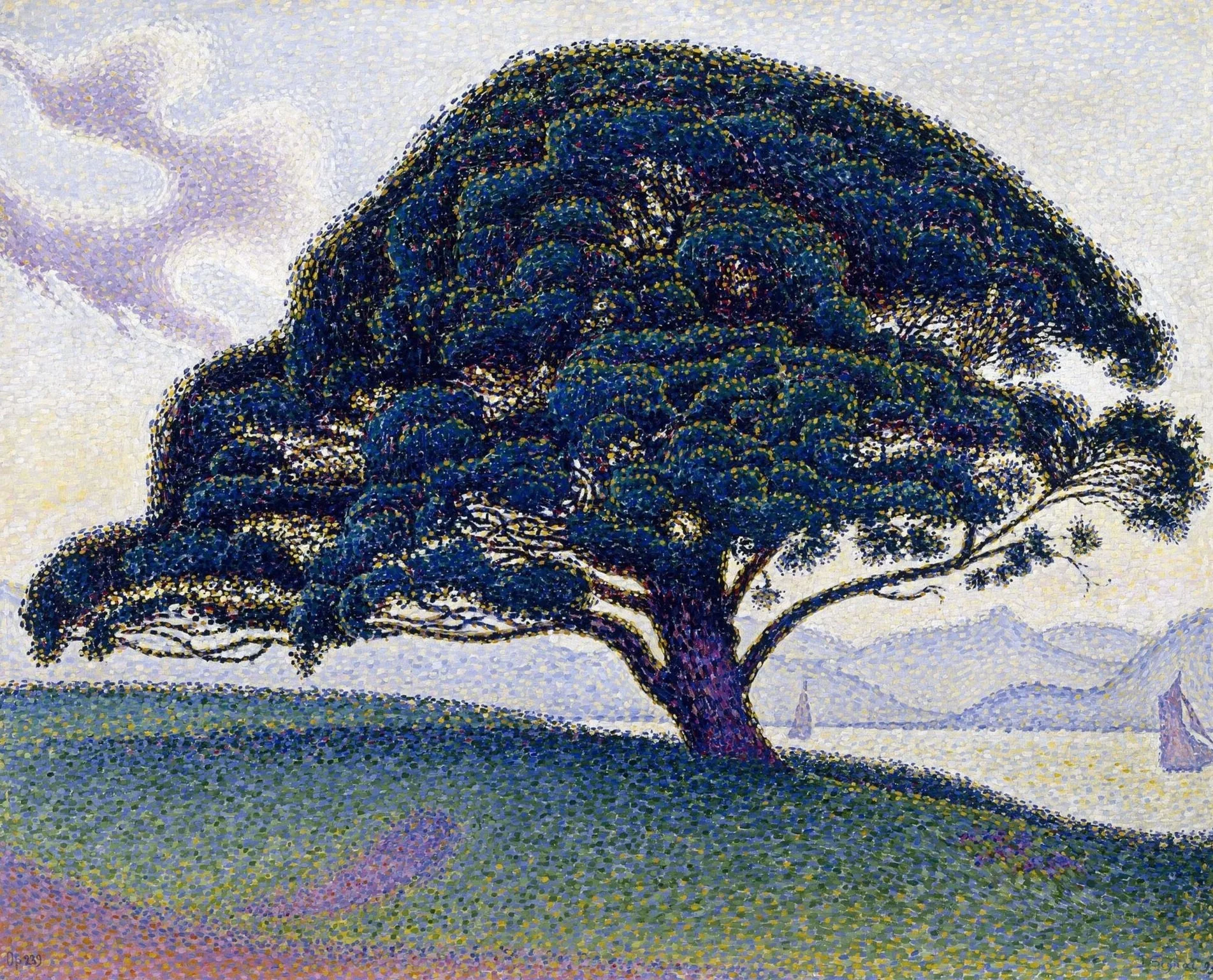 Paul Signac - The Bonaventure Pine- 1893 - Museum Barberini, Potsdam