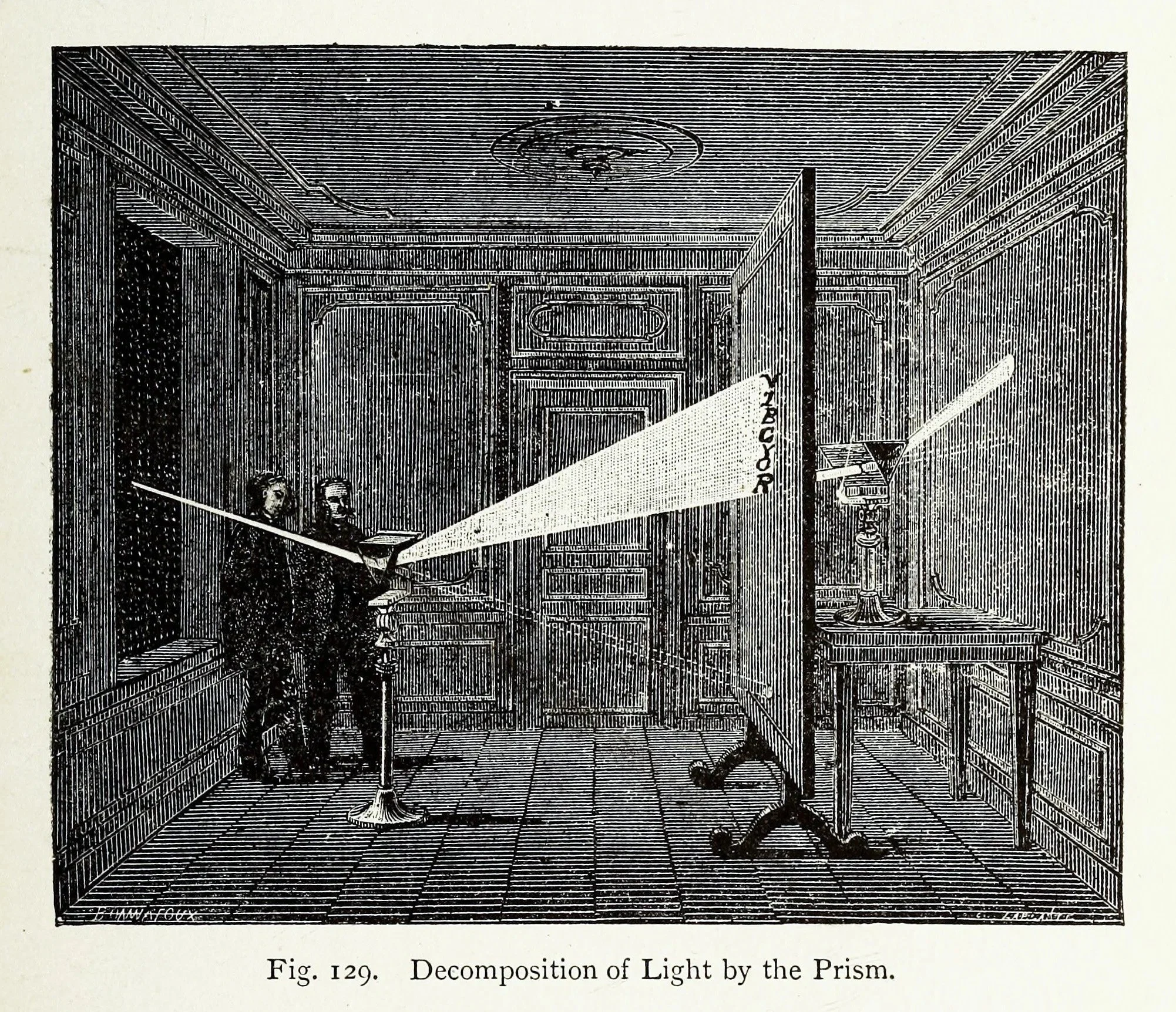 Isaac Newton: the discovery of the spectrum