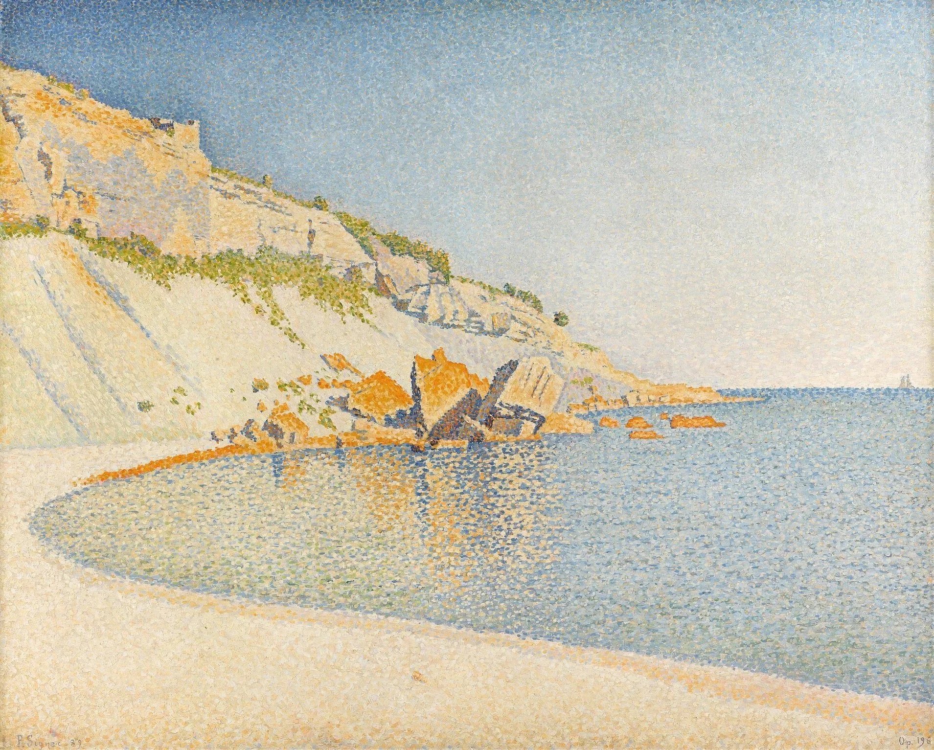 Paul Signac - Cassis. Cap Lombard, Opus 196 - Kunstmuseum Den Haag