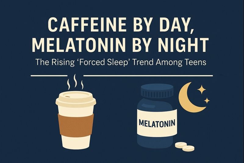 Caffeine by Day, Melatonin by Night” — A Growing Concern Among Teens