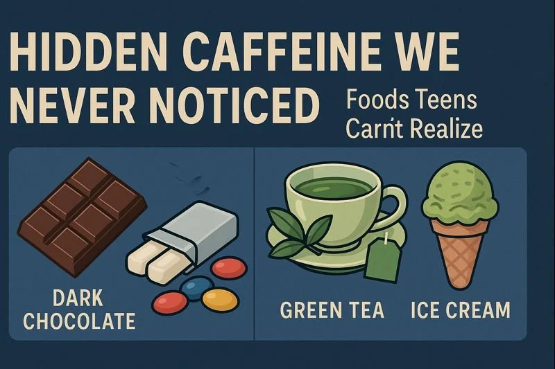 Hidden Caffeine We Never Noticed” — Foods Teens Don’t Realize Carry a Buzz