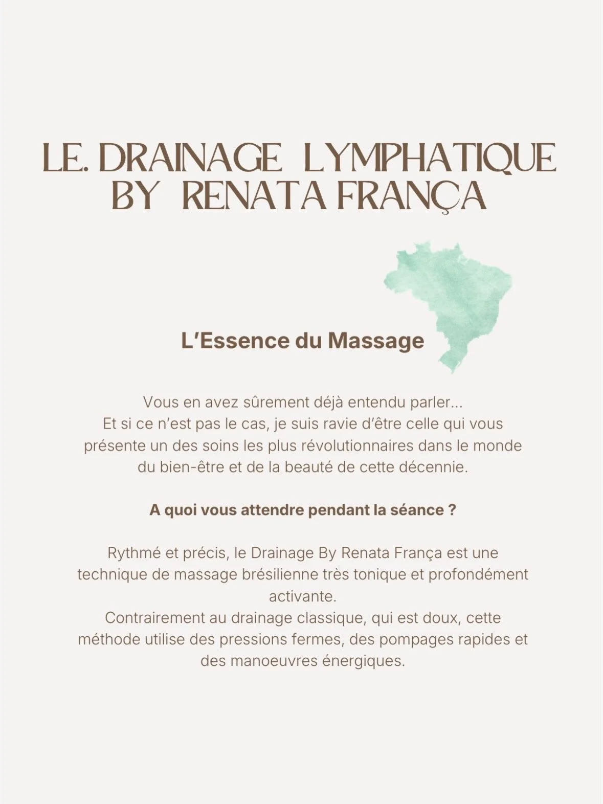 Quand le flux se lib&egrave;re, la magie op&egrave;re. 🌿🏞️
Un soin qui remet le corps en mouvement et r&eacute;v&egrave;le votre l&eacute;g&egrave;ret&eacute;. ☁️