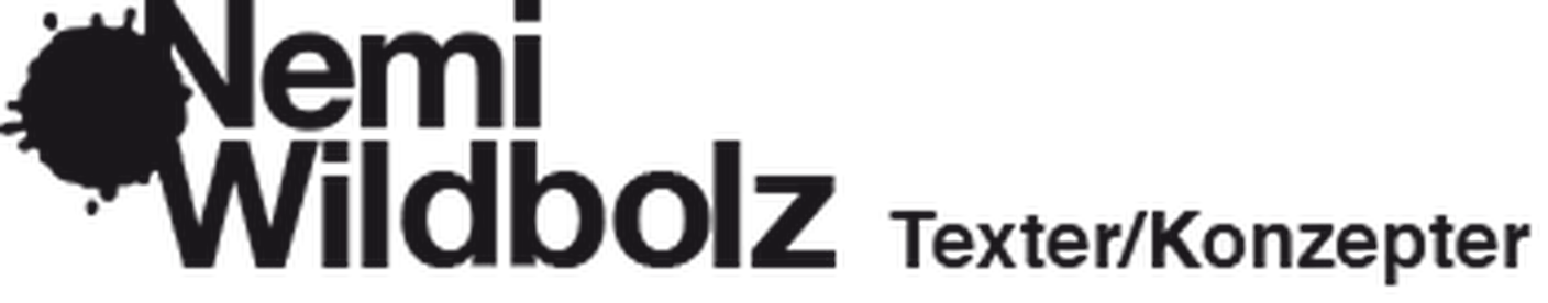 Nemi Wildbolz Texter/Konzepter