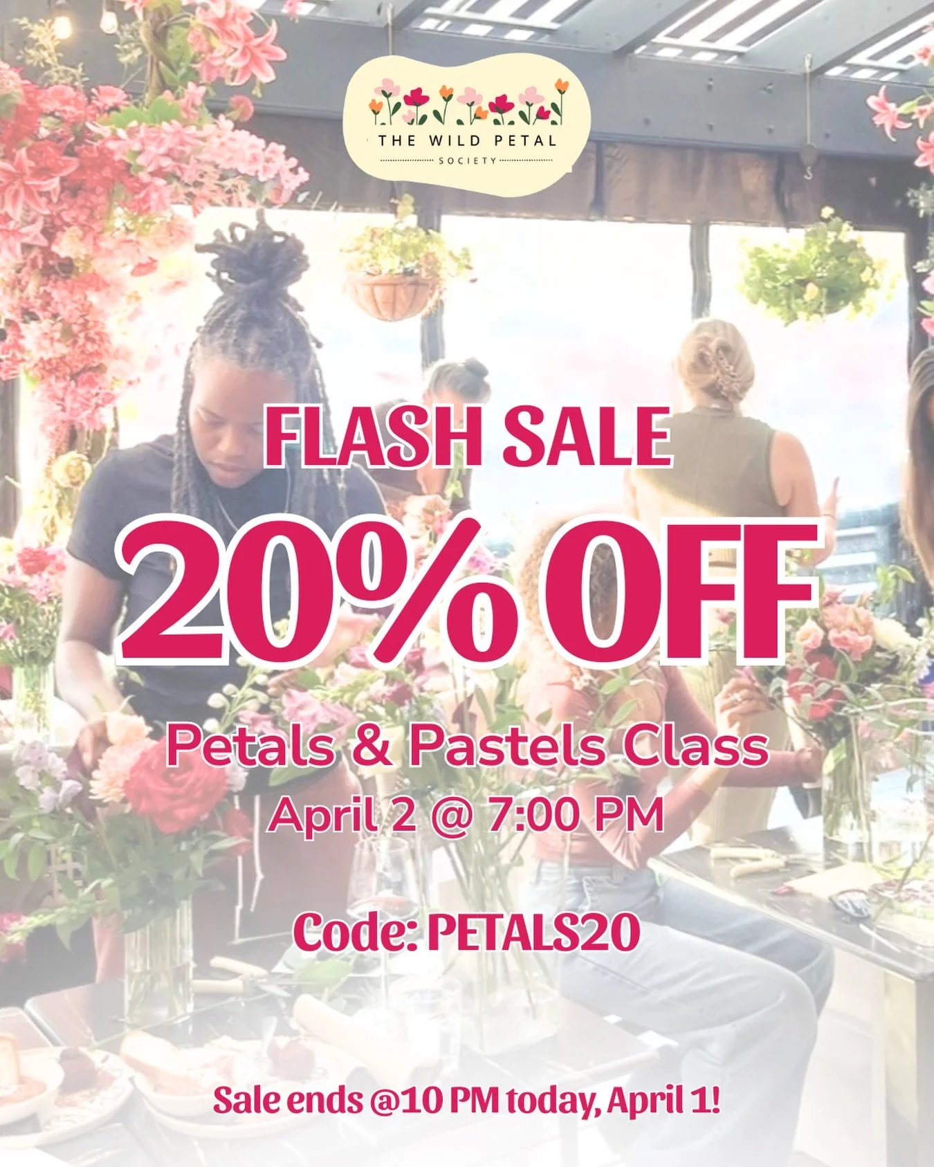 Since we have just a couple of seats left, we figured we&rsquo;d open up our sale to the public (email subscribers got first access)!

Grab your seat before they&rsquo;re all gone! Sale ends at 10pm today 😉 tickets via link in bio

#creativeworkshop