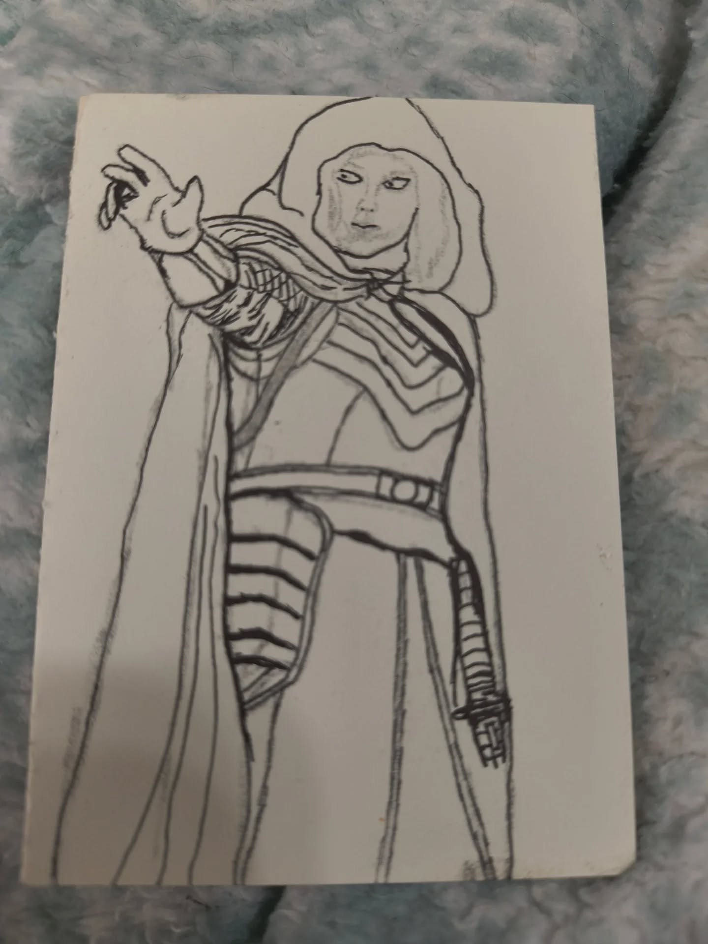 3rd Gouache painting is finished up! 
#shinhati !! Spent about 4 hours on the CollectaBees Whatnot stream painting her from start to finish. Hardest one yet. 
#art