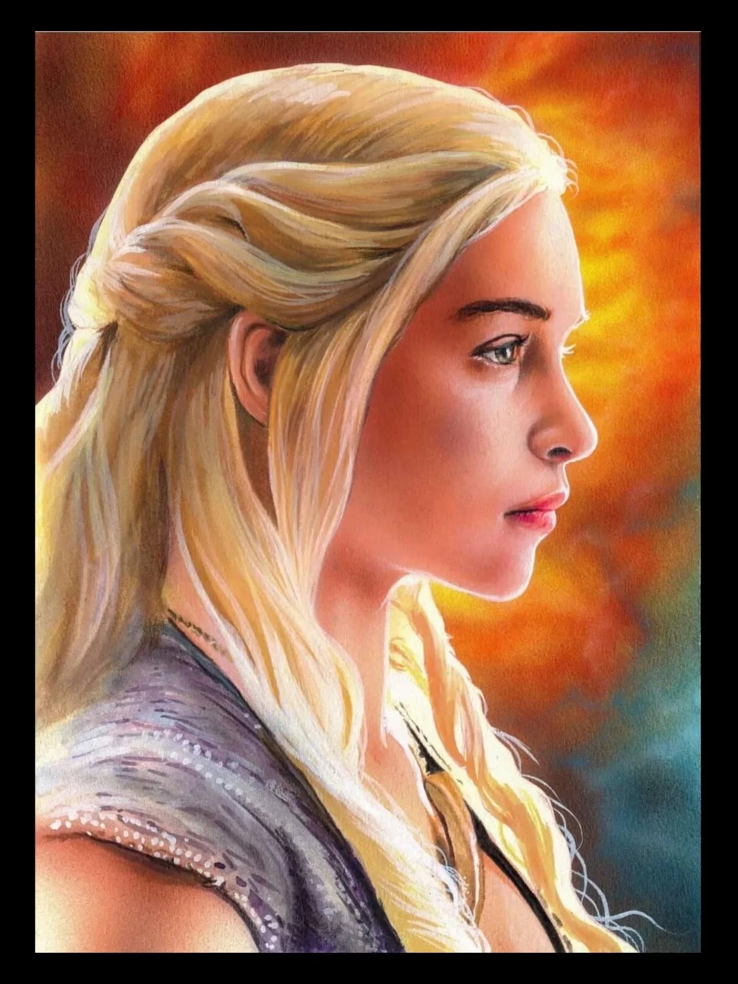 This is where Honeypot shifts into gallery territory.

Craig Deakes delivers two pieces that feel more like framed artwork than cards, and that is because that is literally what it is! 

The detail. The likeness. The control.

This is for collectors 