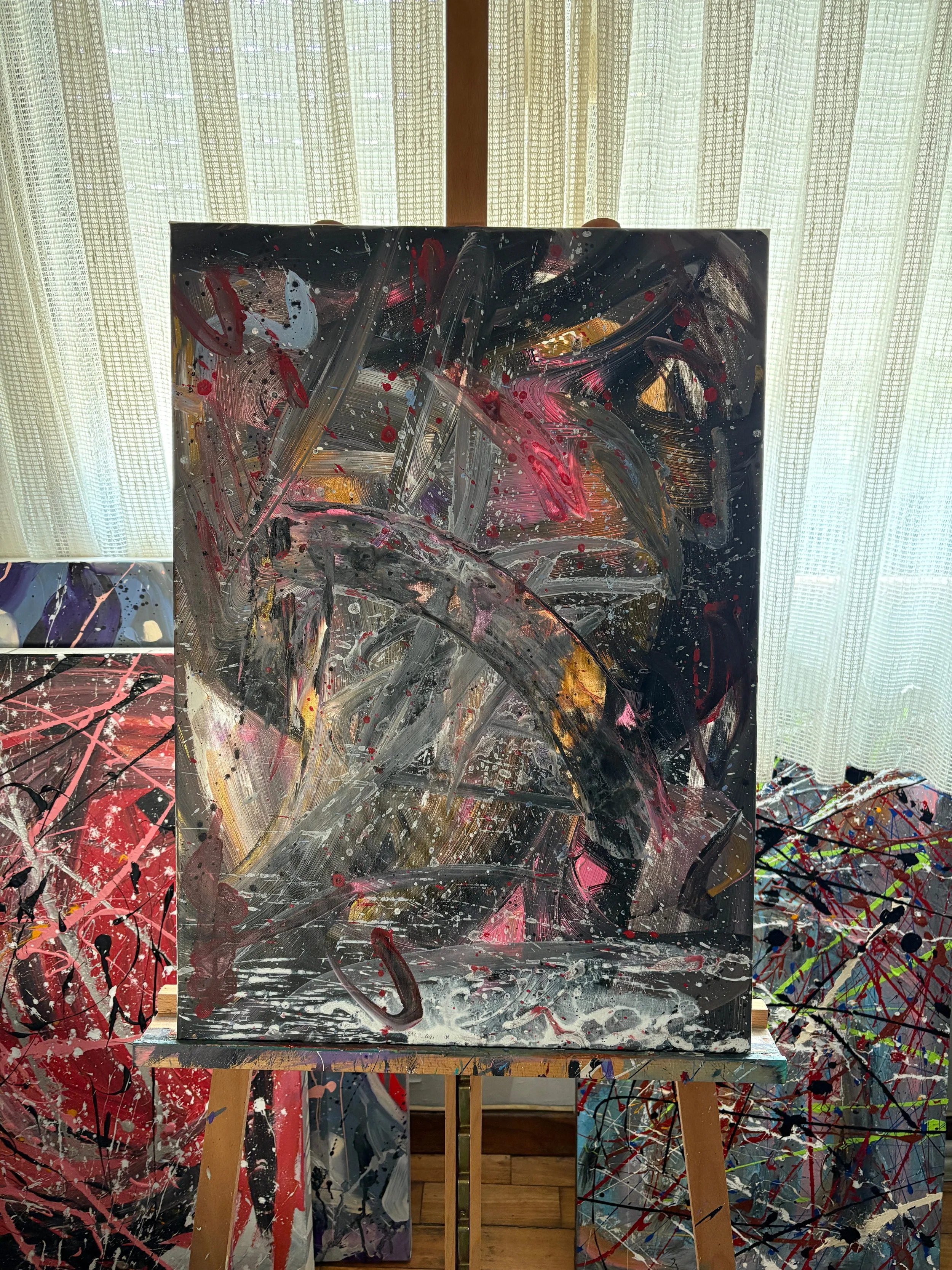 FEEL - Abstract Acrylic Painting on Canvas