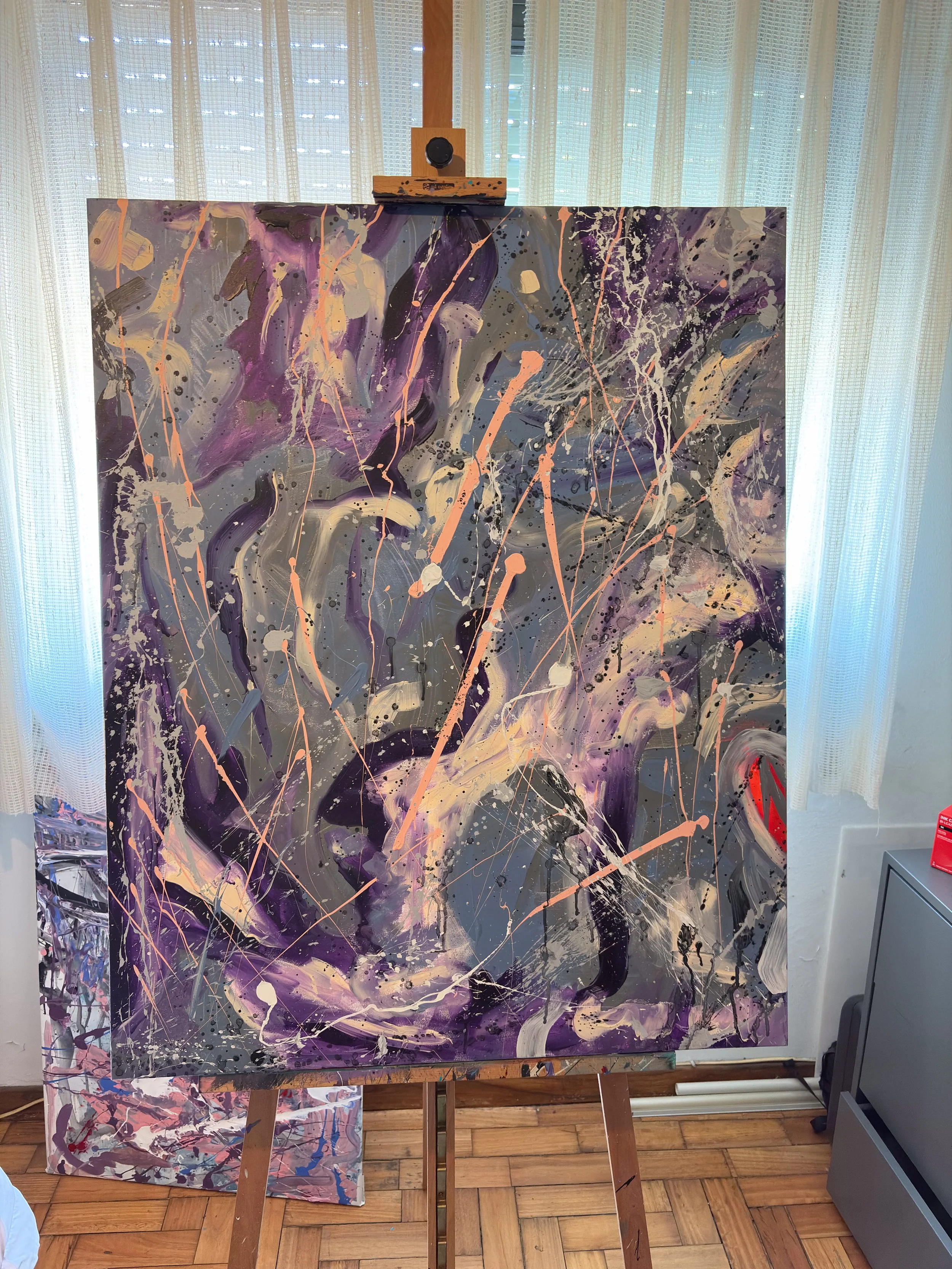 Sem Titulo 0009 - Abstract Canvas Art