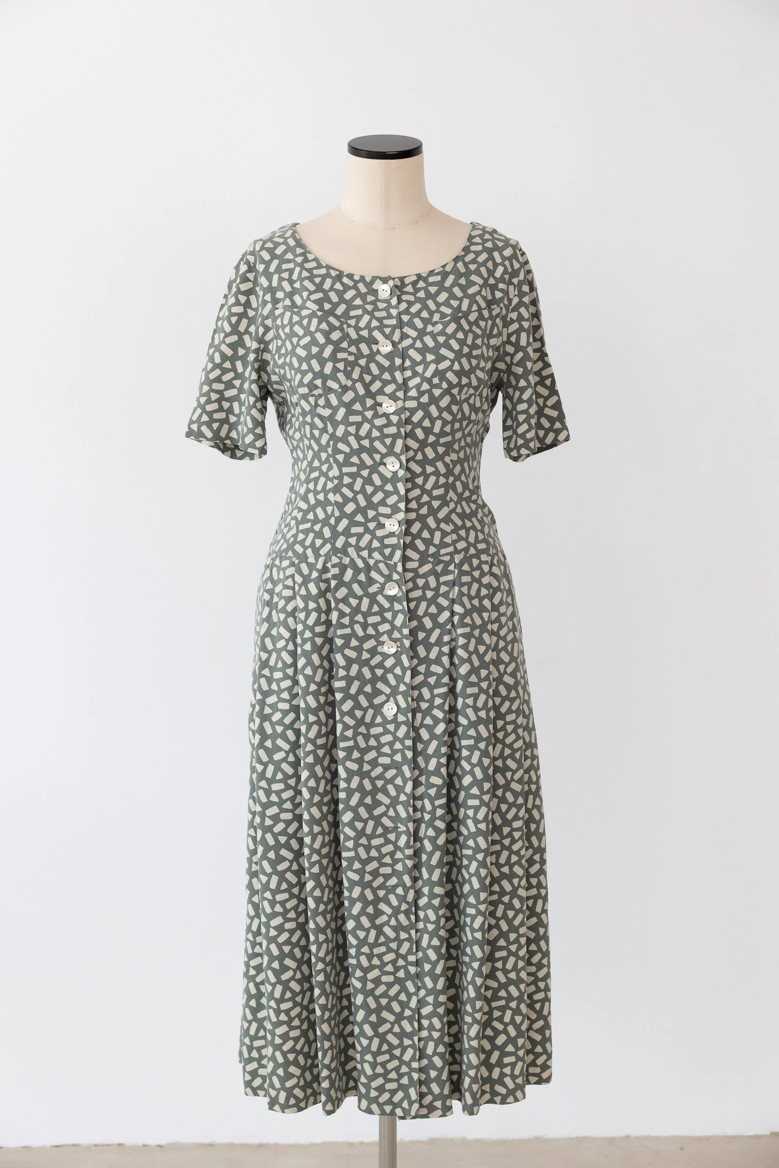 Seidenkleid Public Silk Diffusion Vintage