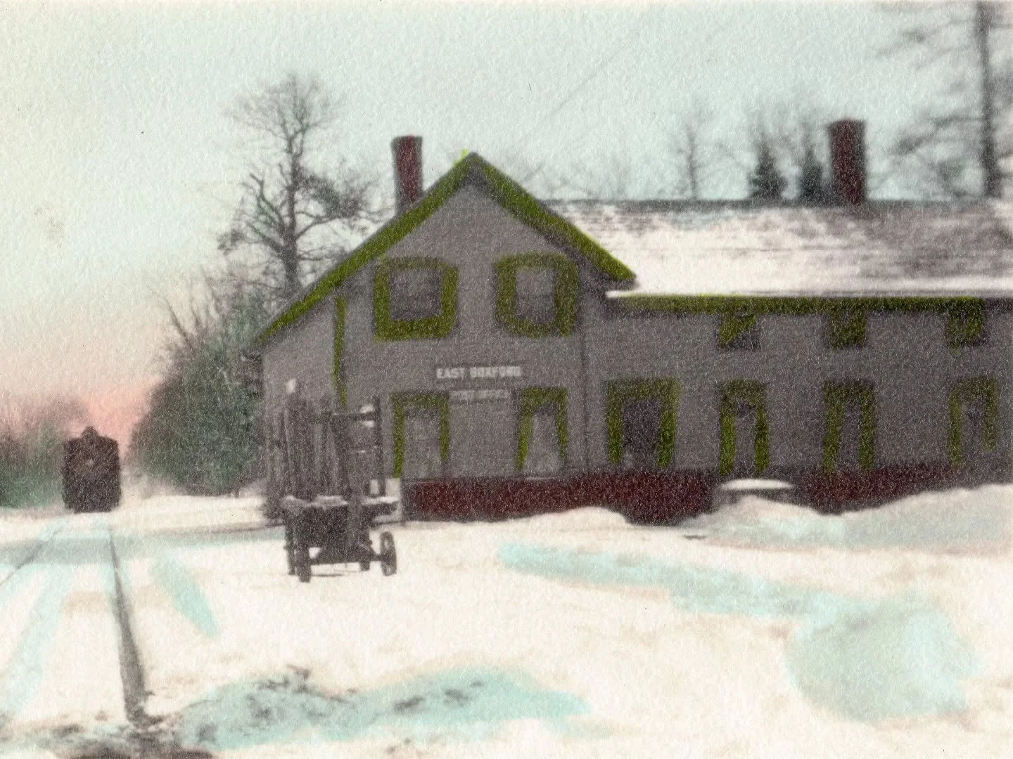 So we were recently without water, and it took 3 visits from Rollins to discover and fix the problem! But the upside of that was that I got to chat with Ben Rollins for a few minutes about history things, and he mentioned that when they rebuilt the o