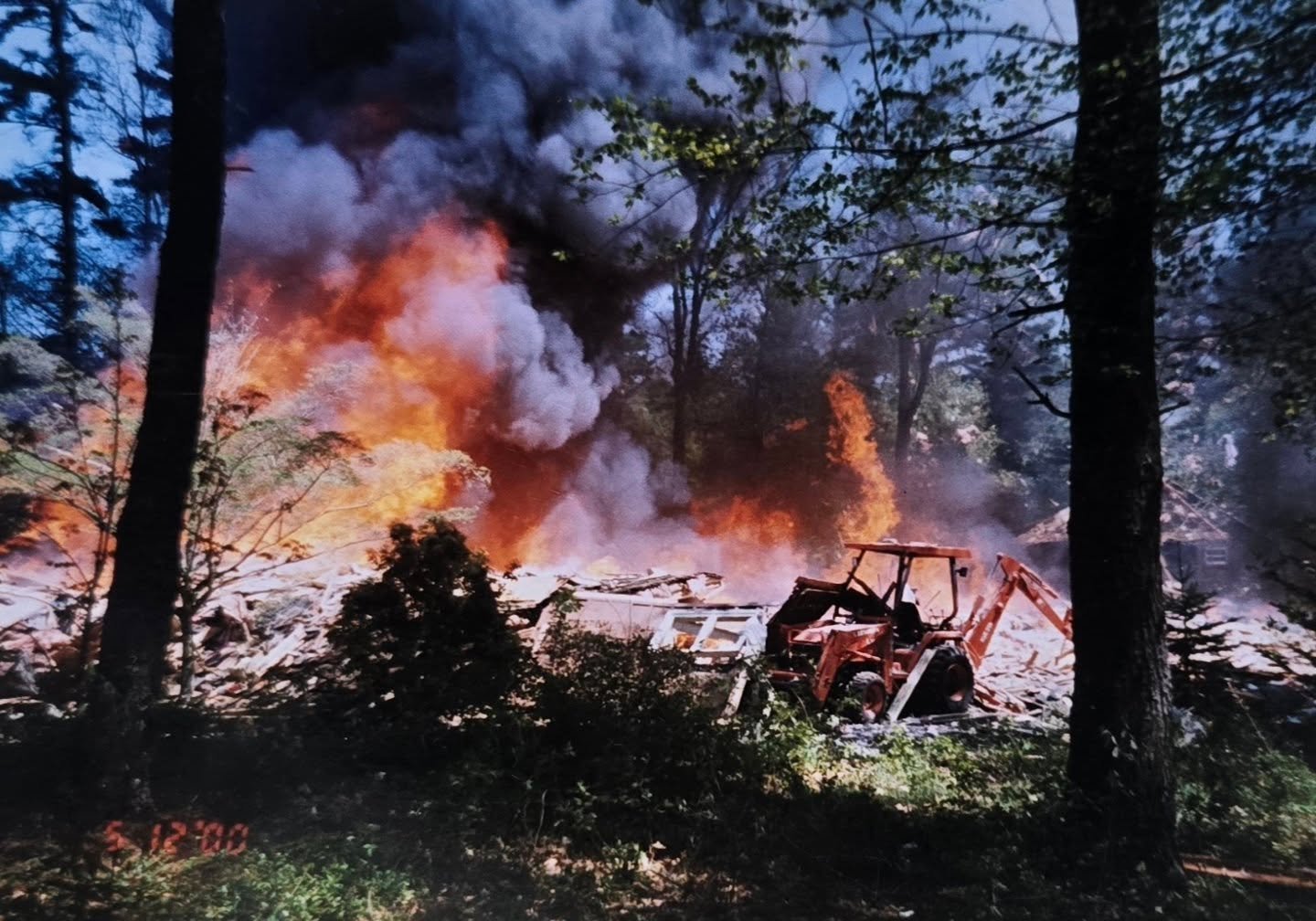 Where is it Wednesday! The first two photographs, along with several more, were just donated to the Document Center last week. This house is (obviously) not still standing, but a new house was built on the same site after this one exploded. Stay tune