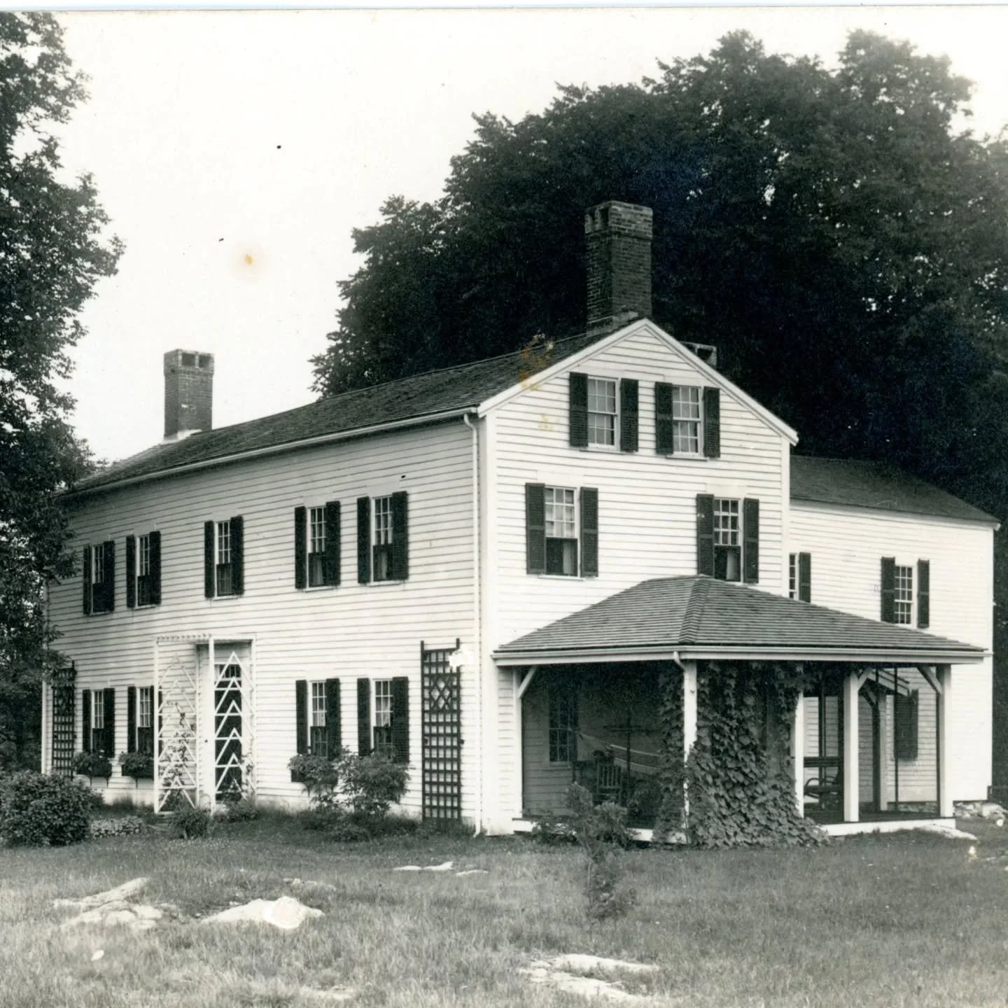 Where is it Wednesday! This photograph is from the Postcard Collection at the Boxford Historic Document Center. The house is still standing and very visible from the road, but has been somewhat altered from how it appears in this photo.

#boxfordhist