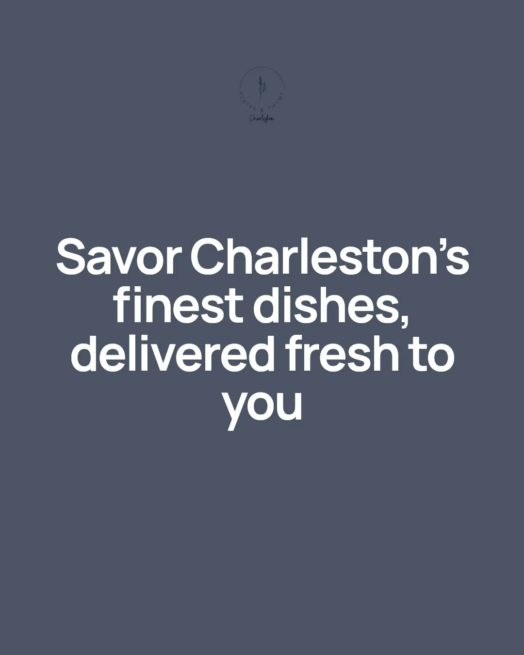 Why meal delivery might just become your new favorite convenience:

Imagine enjoying restaurant-quality dishes crafted by Chef Juan Acevedo, delivered fresh to your doorstep. No lines, no reservations&mdash;just the flavors of Charleston's finest cui