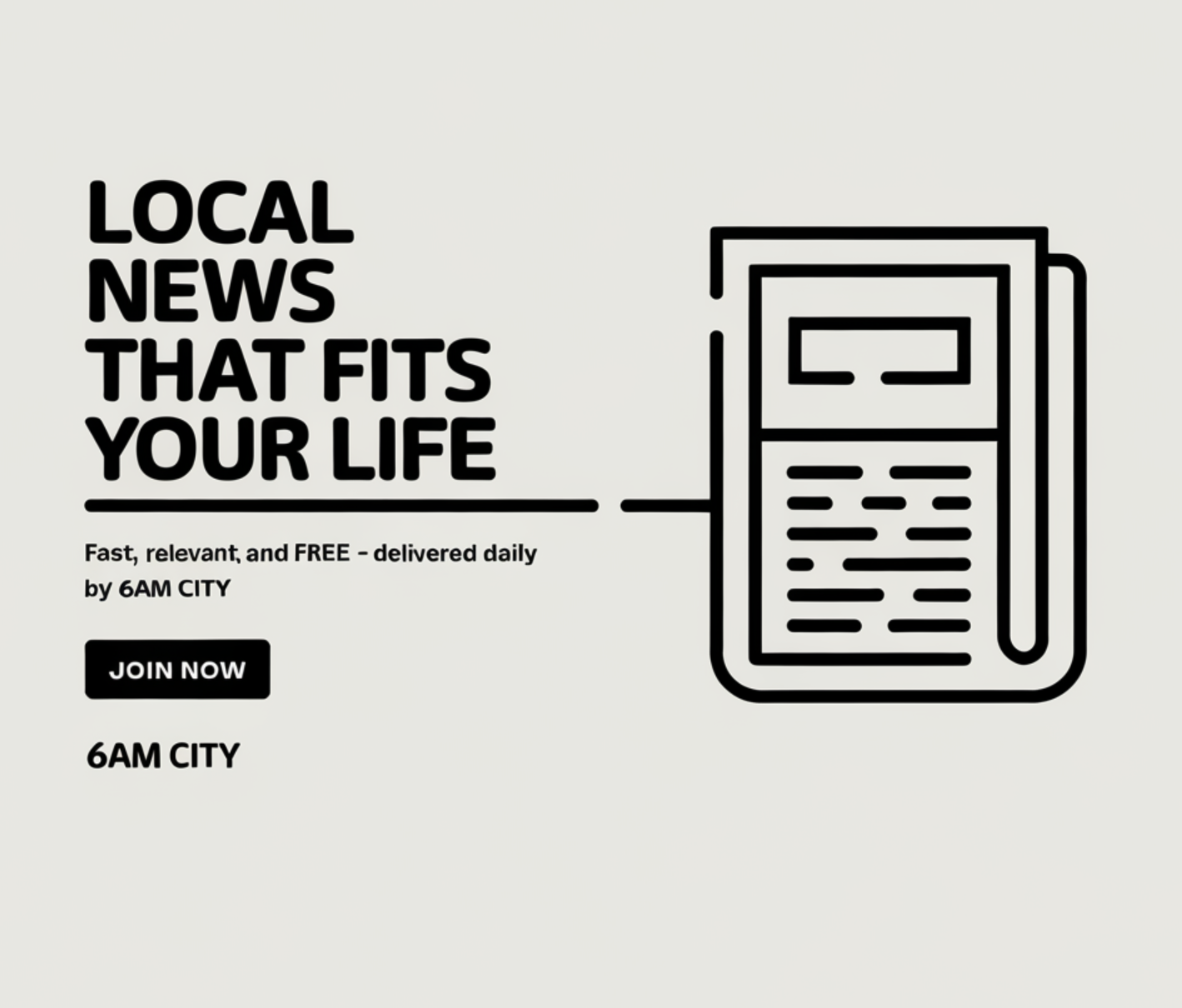 Local News That Fits Your Life Campaign.