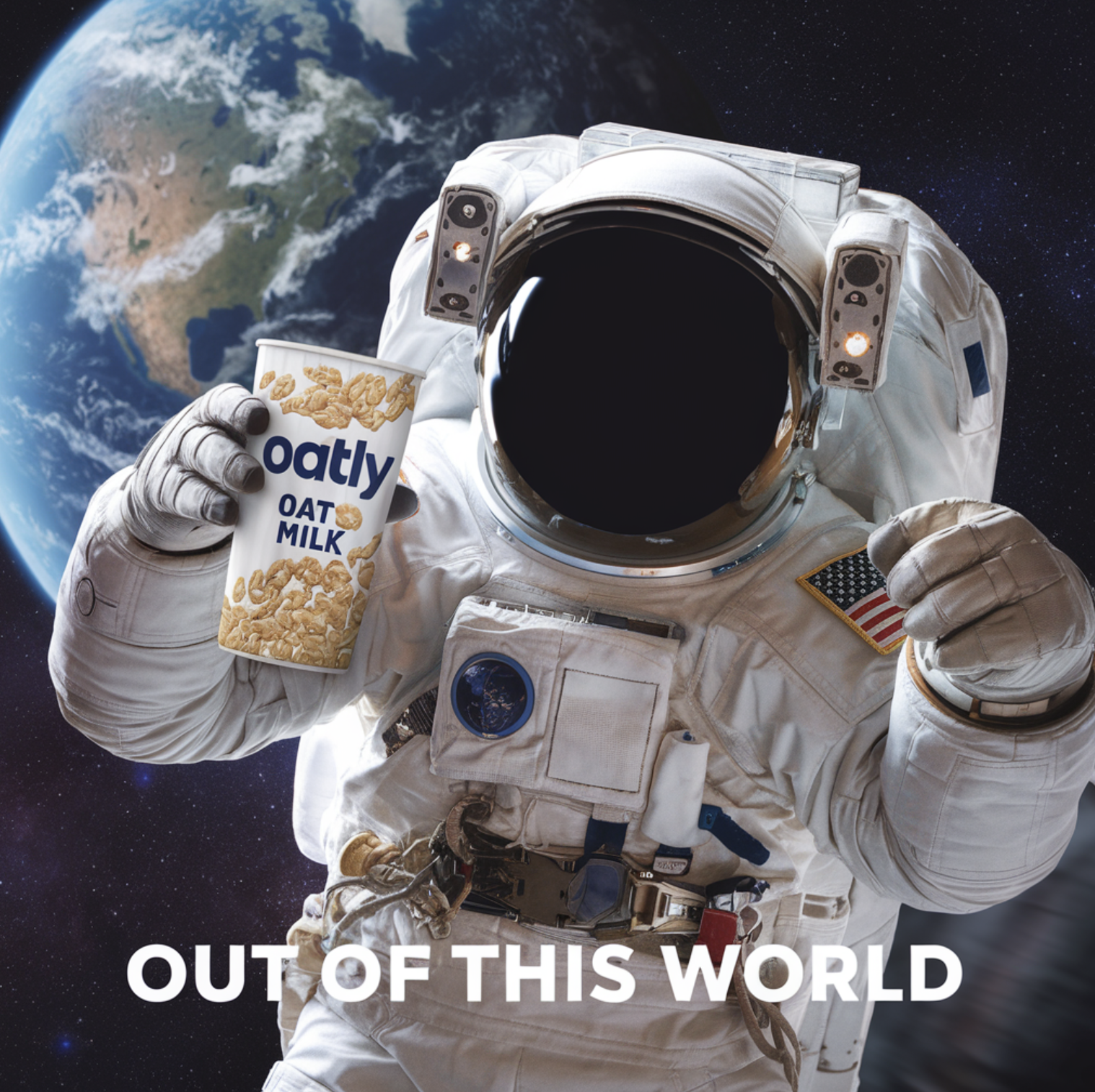Oat milk cereal Campaign.