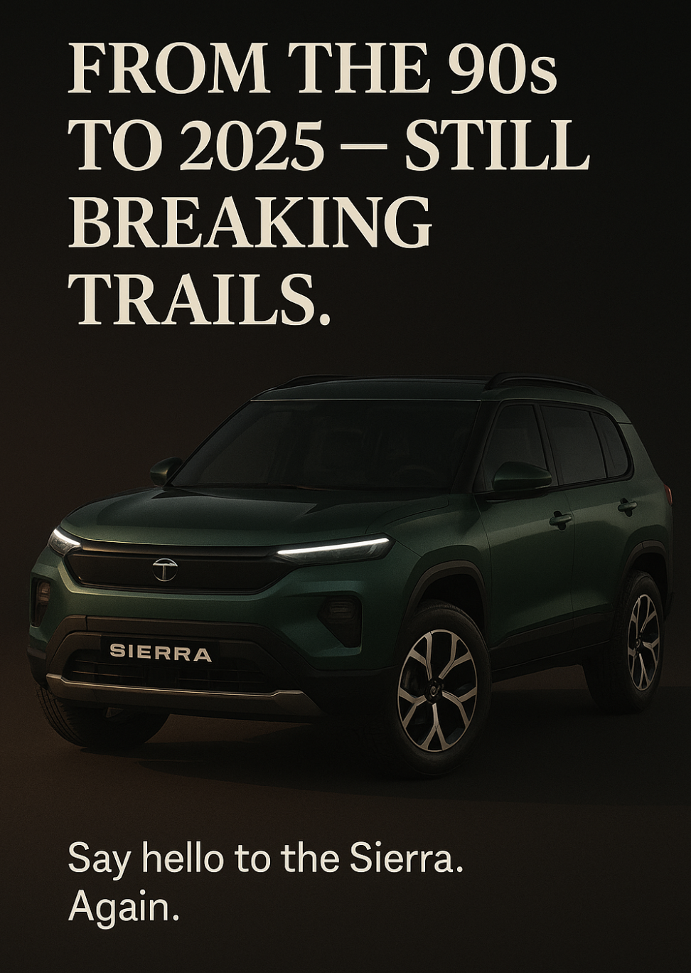 TATA Sierra again Campaign.
