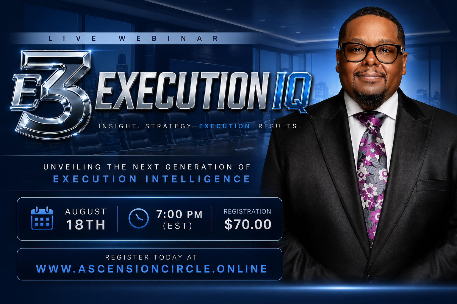 E3 EXECUTION IQ WEBINAR