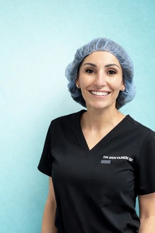 Dr. Krystal Benyamein, dentist and founder of WrinX