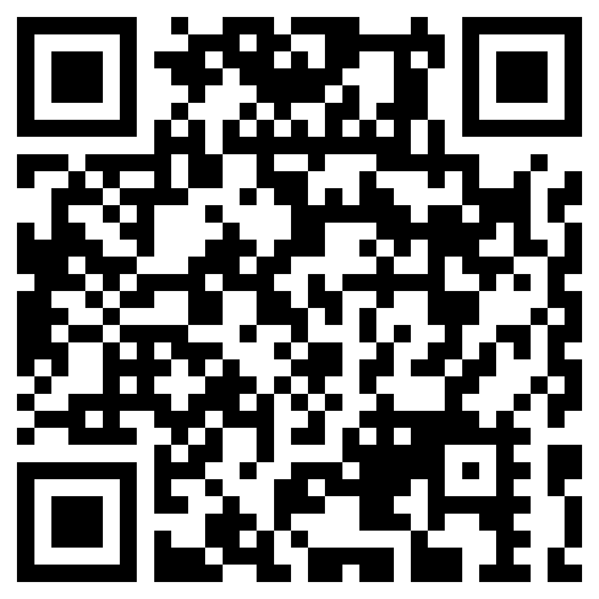 Ein QR-Code, der gescannt werden muss.